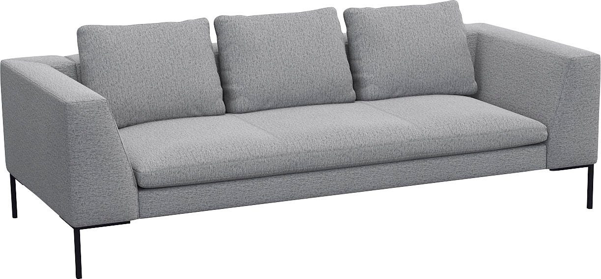 FLEXLUX 3-zitsbank Loano, supercomfortabel zitcomfort door koudschuim in de zitting