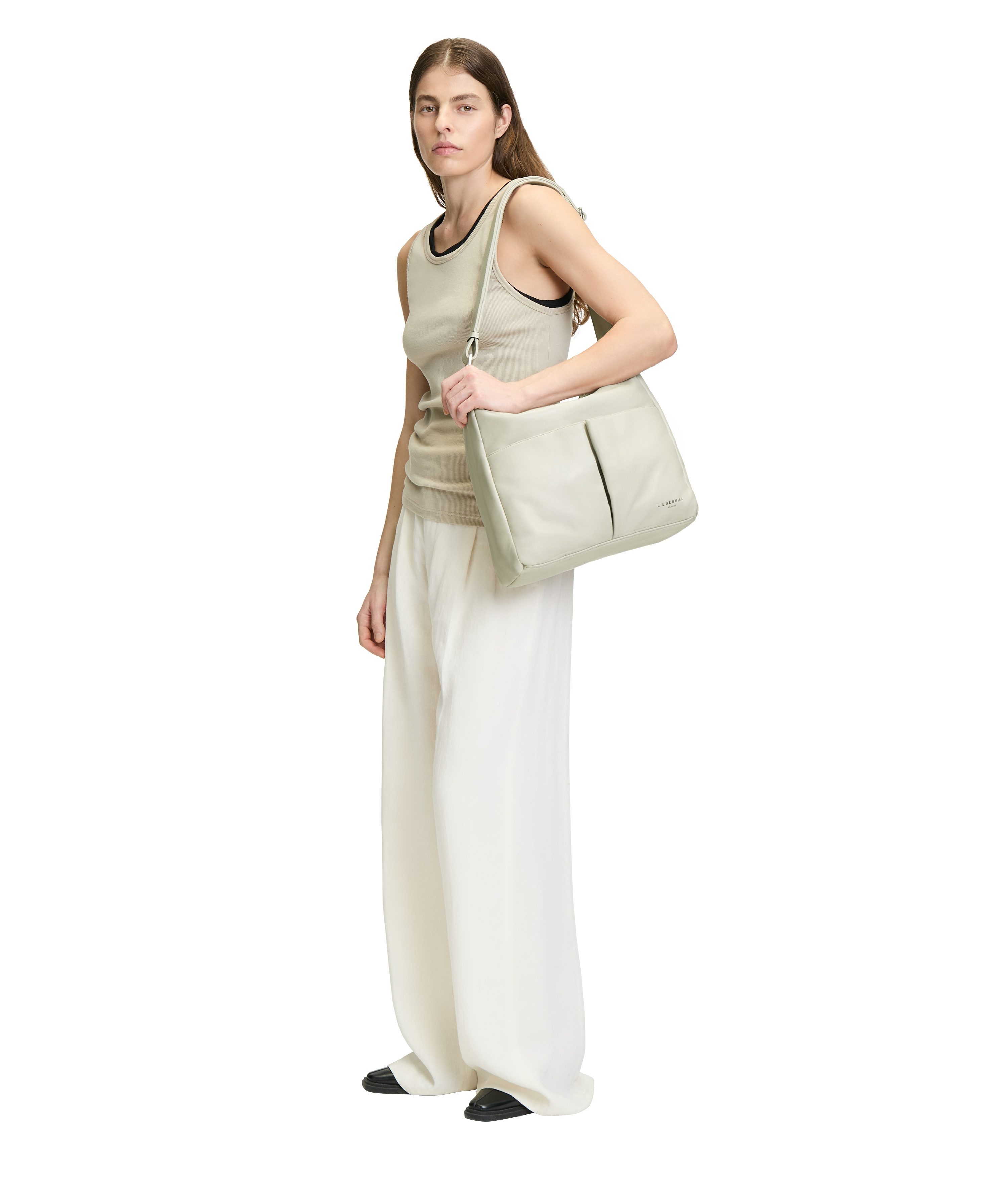 Liebeskind Berlin Hobo-tas Hobo M HERA SHEEP NATURAL