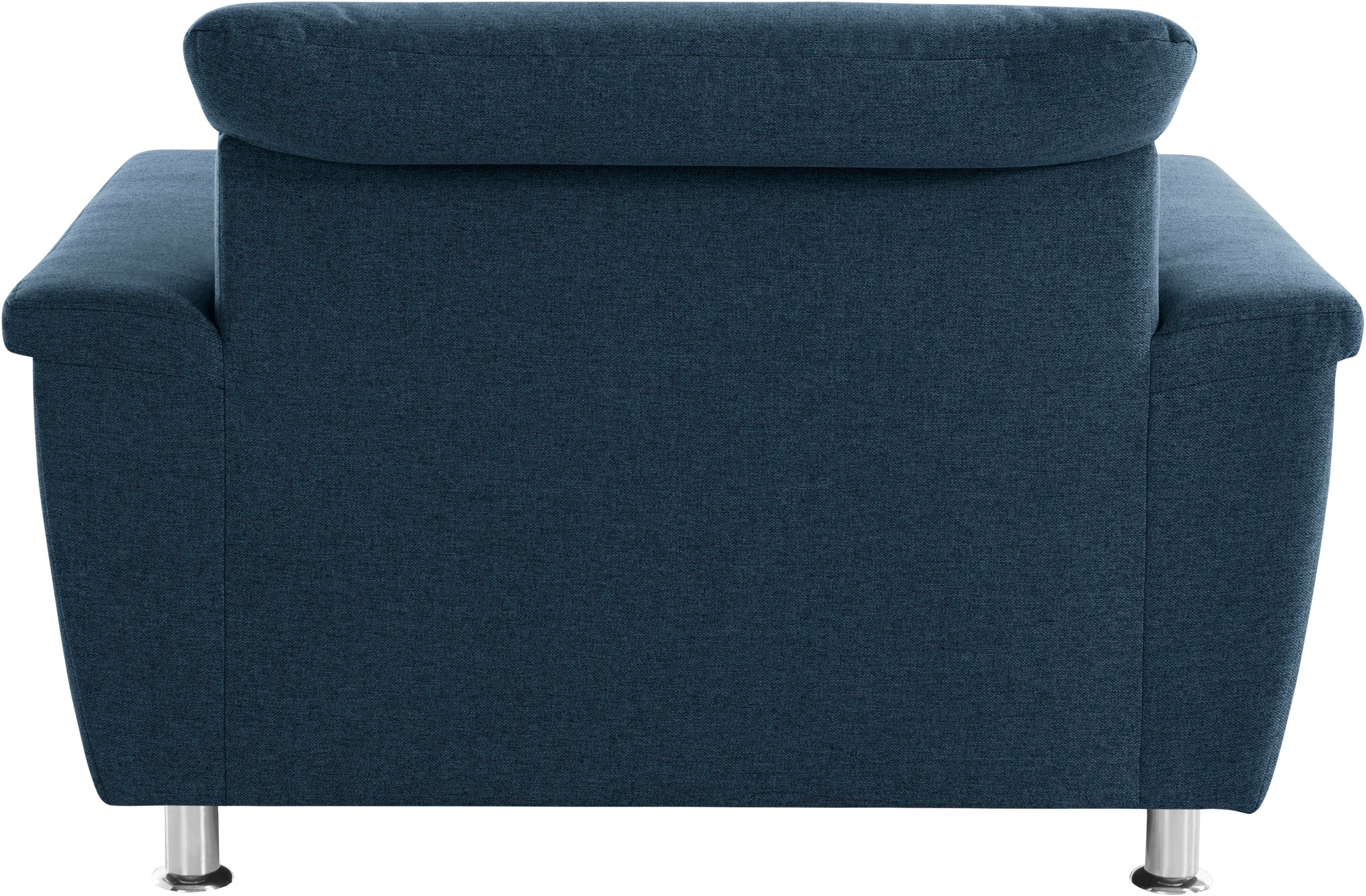 DOMO collection Fauteuil Franzi, tijdloos en elegant, moderne zittingstikking