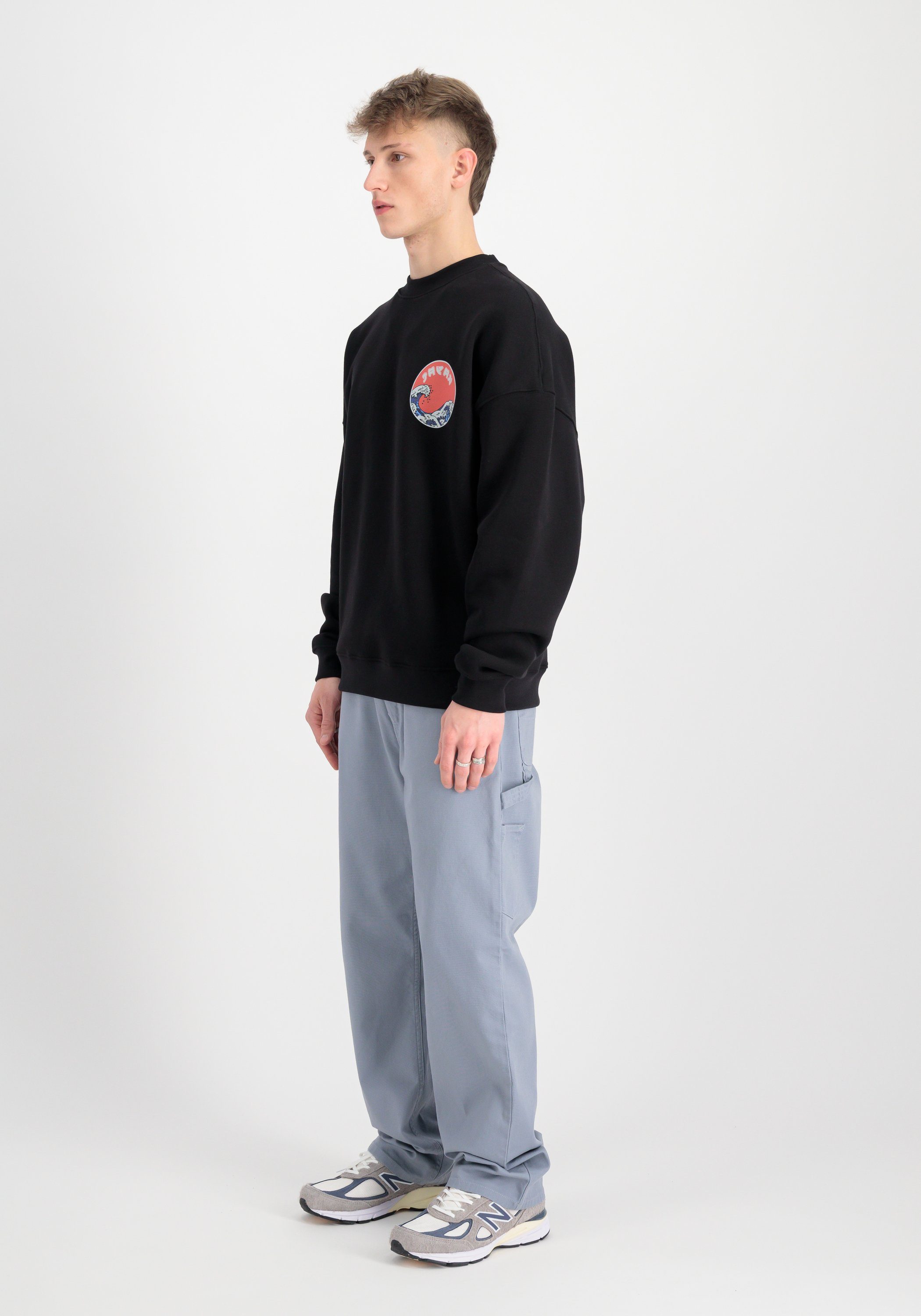 Alpha Industries Sweater ALPHA INDUSTRIES Men - Sweatshirts Japan Wave Warrior Sweater