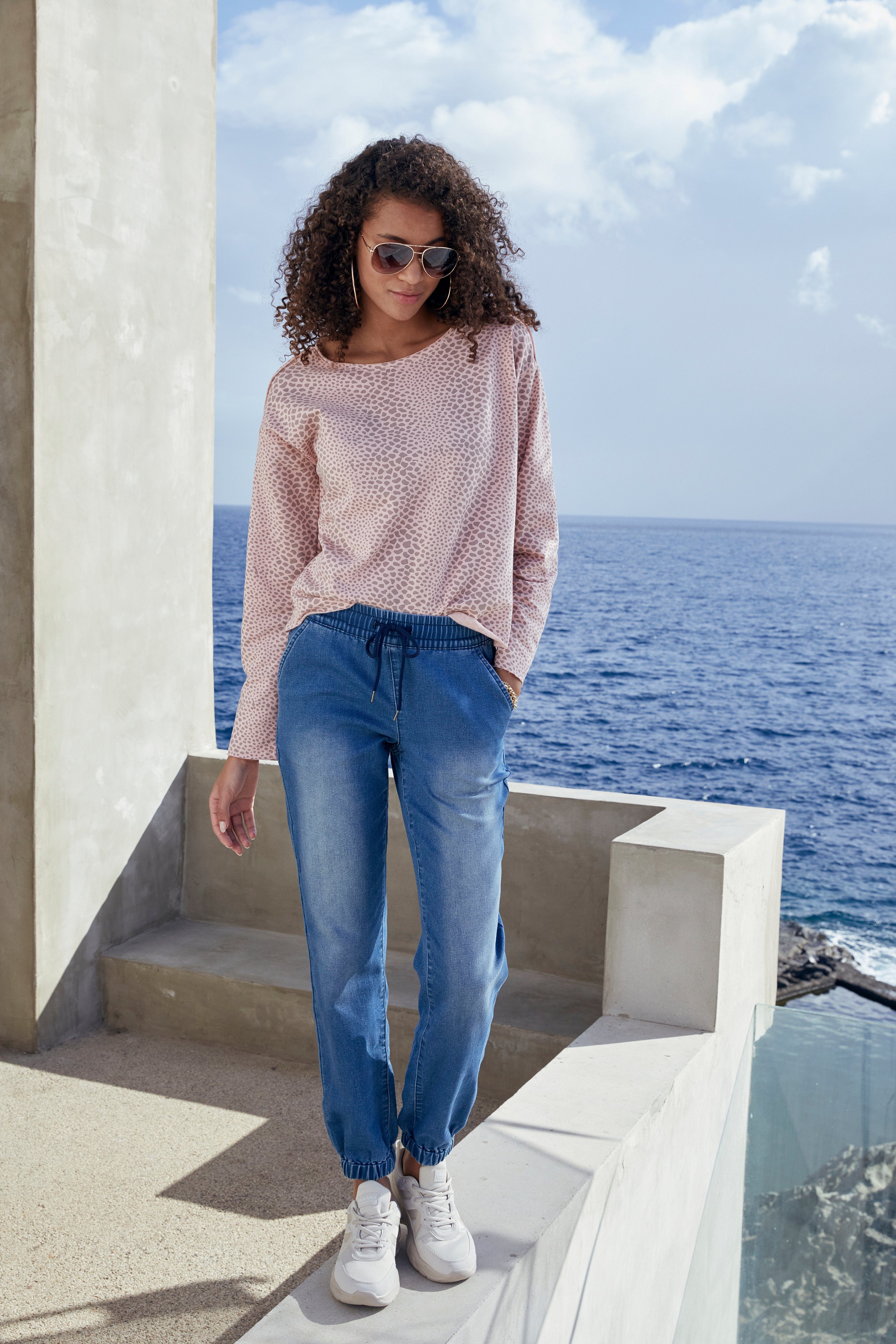 H.I.S Jogpants in jeans-look, loungeanzug