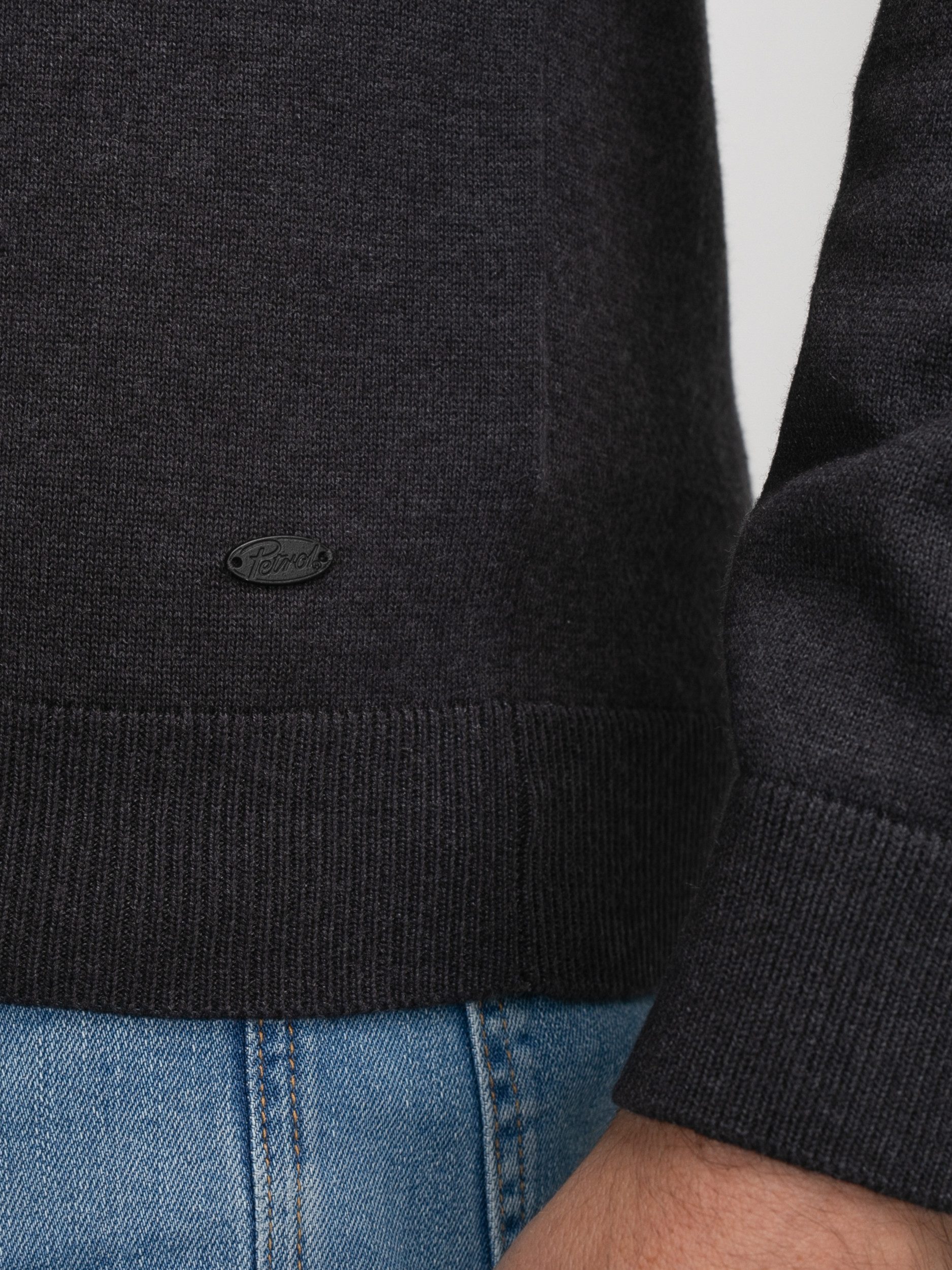 Petrol Industries Trui met V-hals Men Knitwear V-Neck Basic