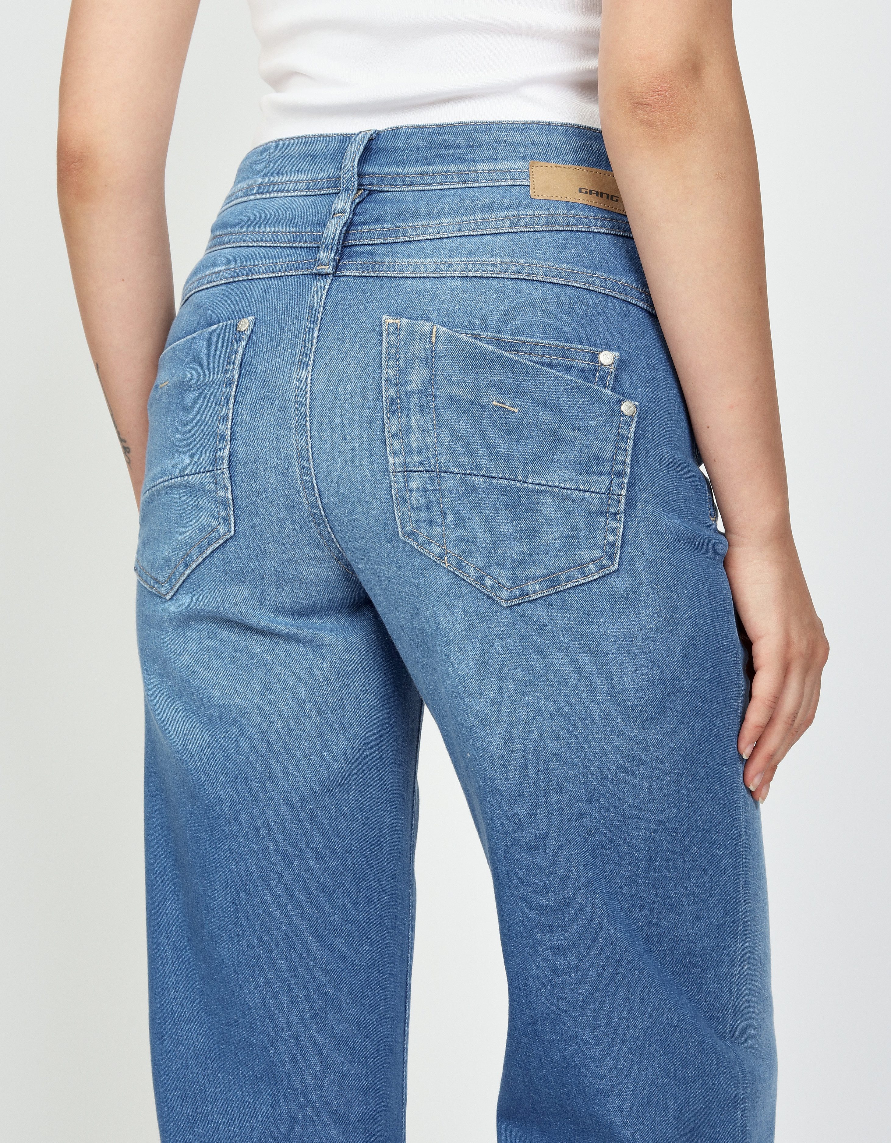 GANG Wijde jeans 94AMELIE WIDE