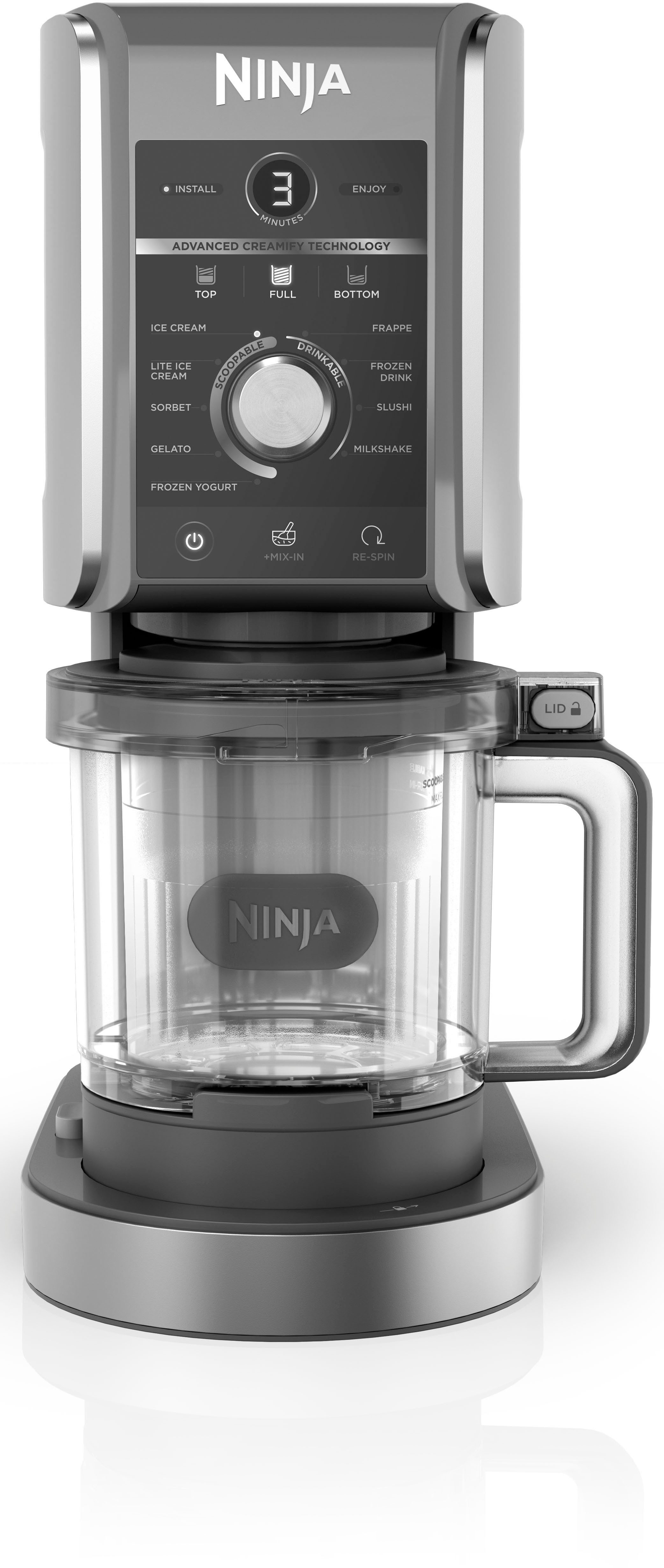 NINJA Ijsmachine NC501EU Creami Deluxe, 10-in-1 Eis-und Eisgetränkmaschine