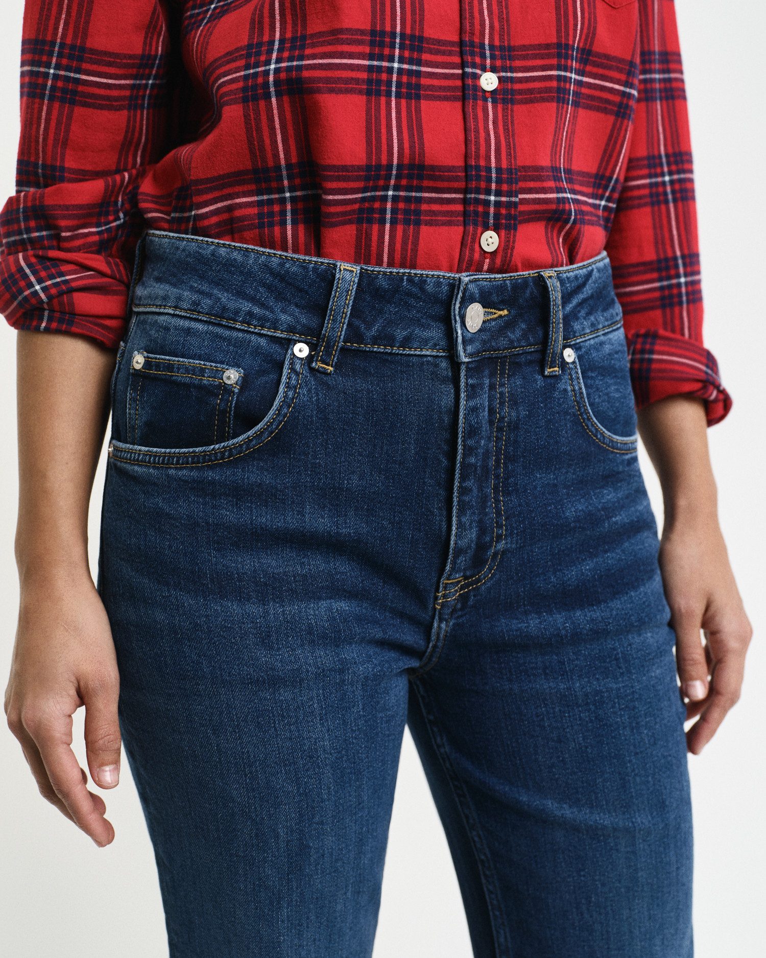 Gant Wijd uitlopende jeans SLIM FLARE JEANS
