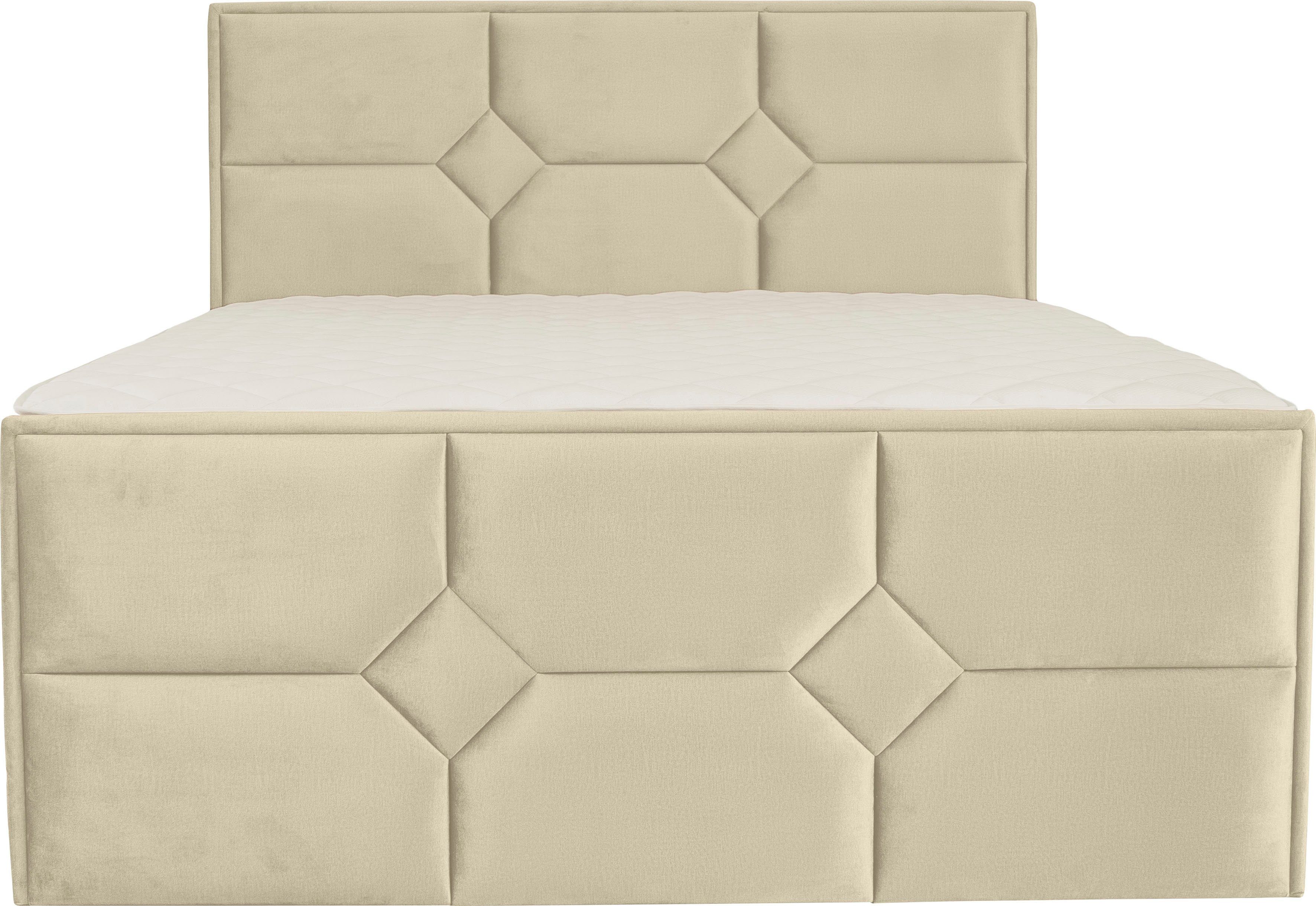 Leonique Boxspring Ambre met pocketveringsmatras