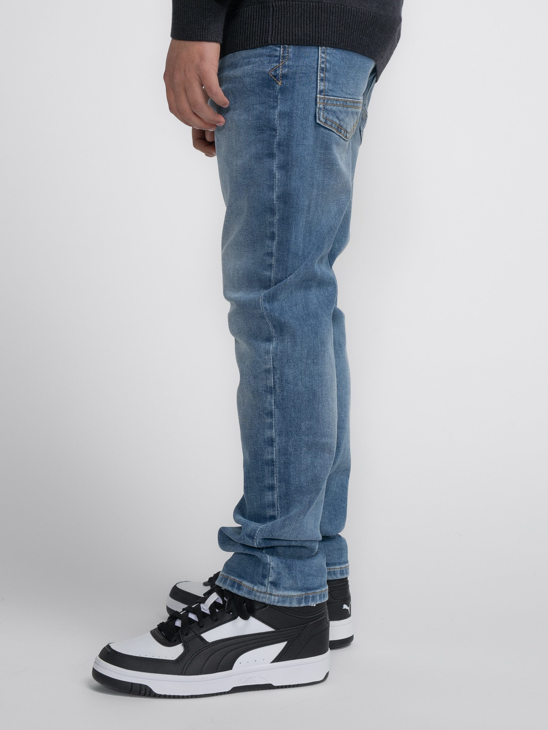 Petrol Industries Straight jeans met stone washed look