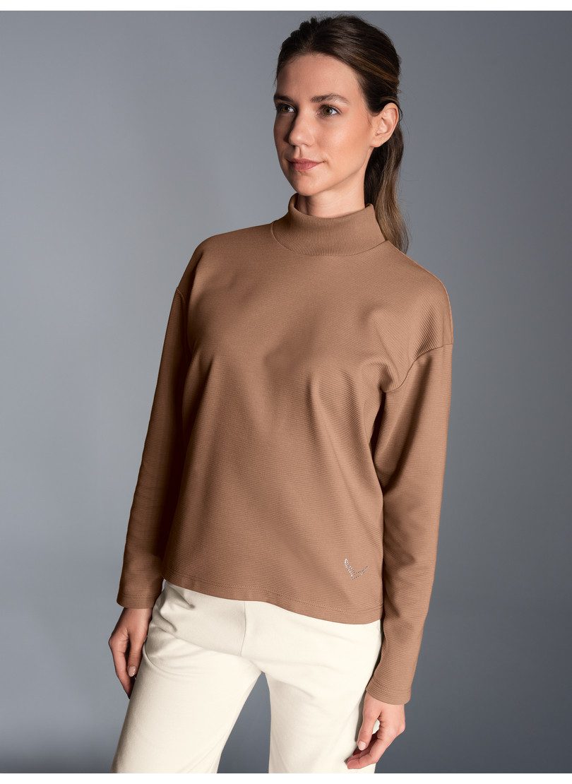 Trigema Sweatshirt  Sweatshirt met opstaande kraag