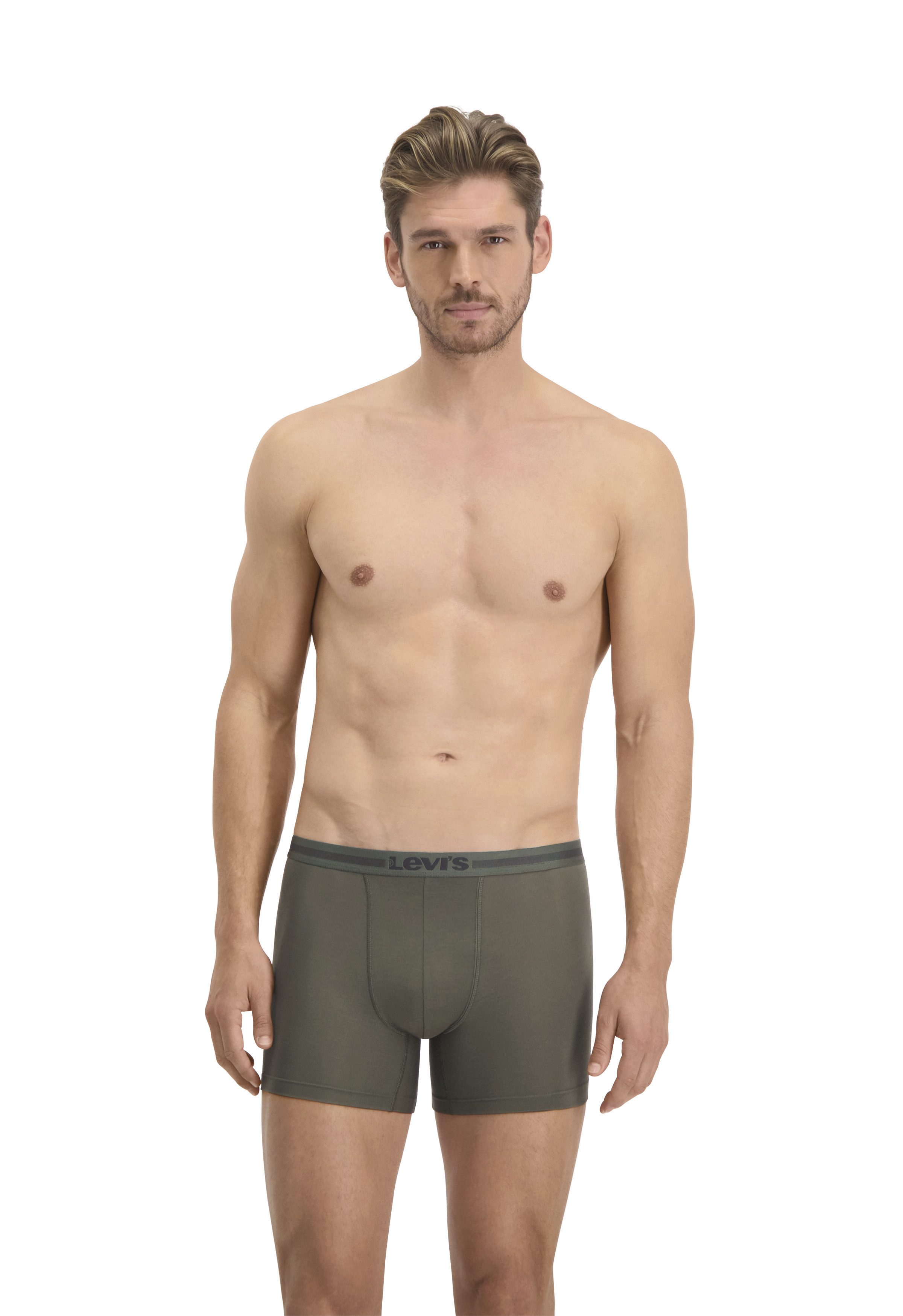 Levi's® Boxershort LEVIS MEN TENCEL BOXER BRIEF 2P (2 stuks, Set van 2)