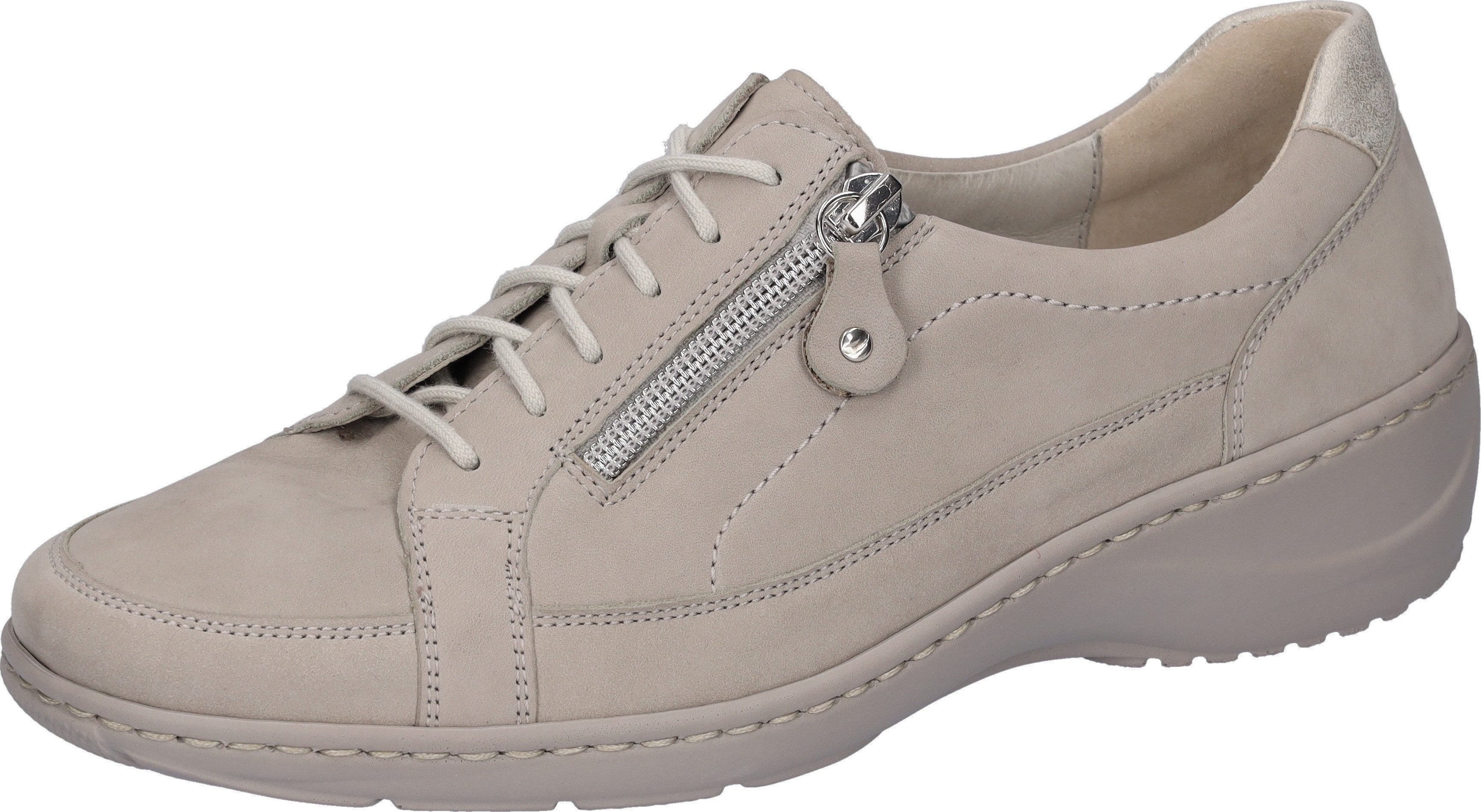 Waldläufer Veterschoenen KYA , vrijetijdsschoen, lage schoen, comfort schoen in extra brede schoenmaat k