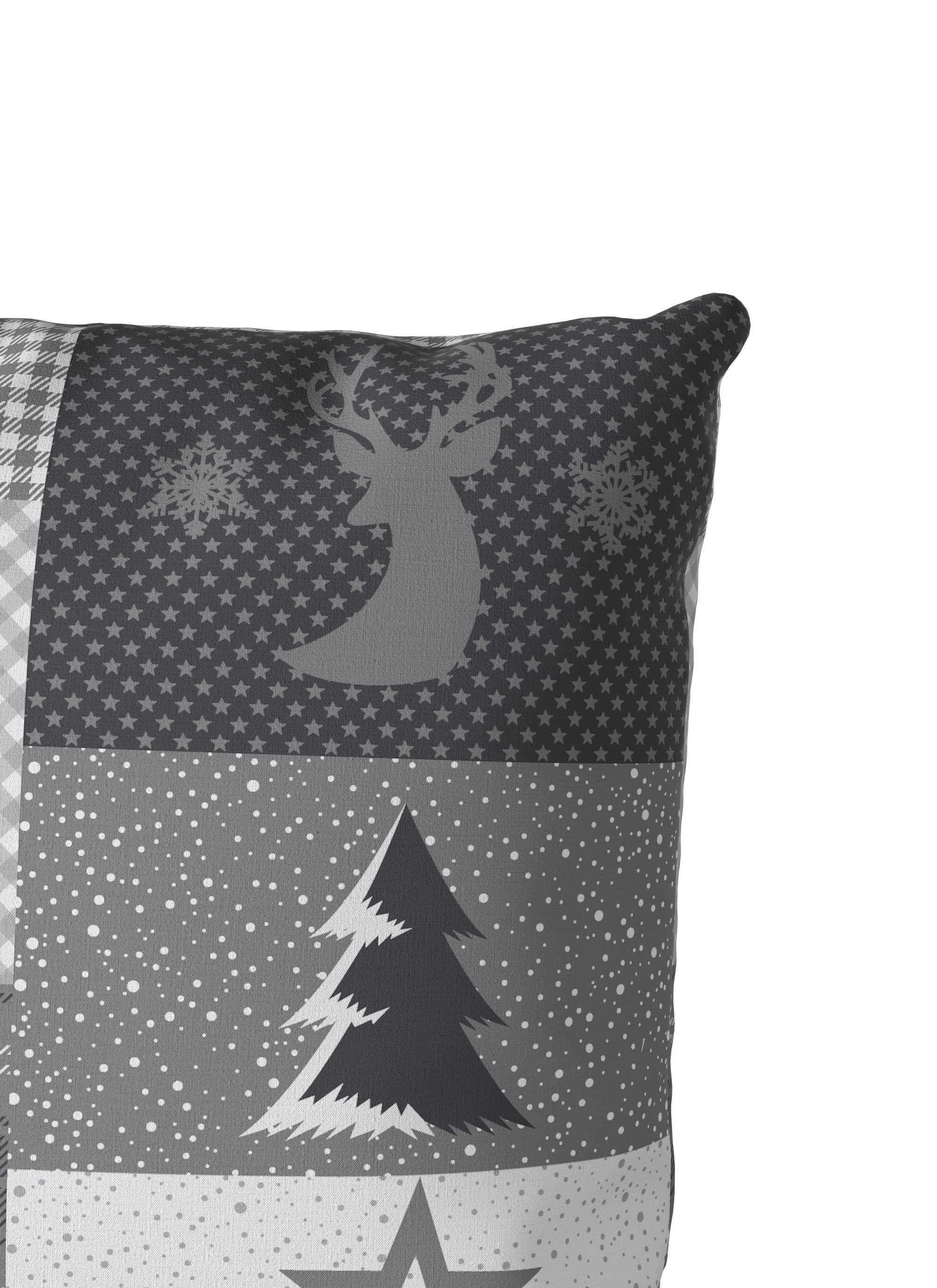Home affaire Overtrekset Nicholas Kerstdekbedovertrek, winter (2-delig)