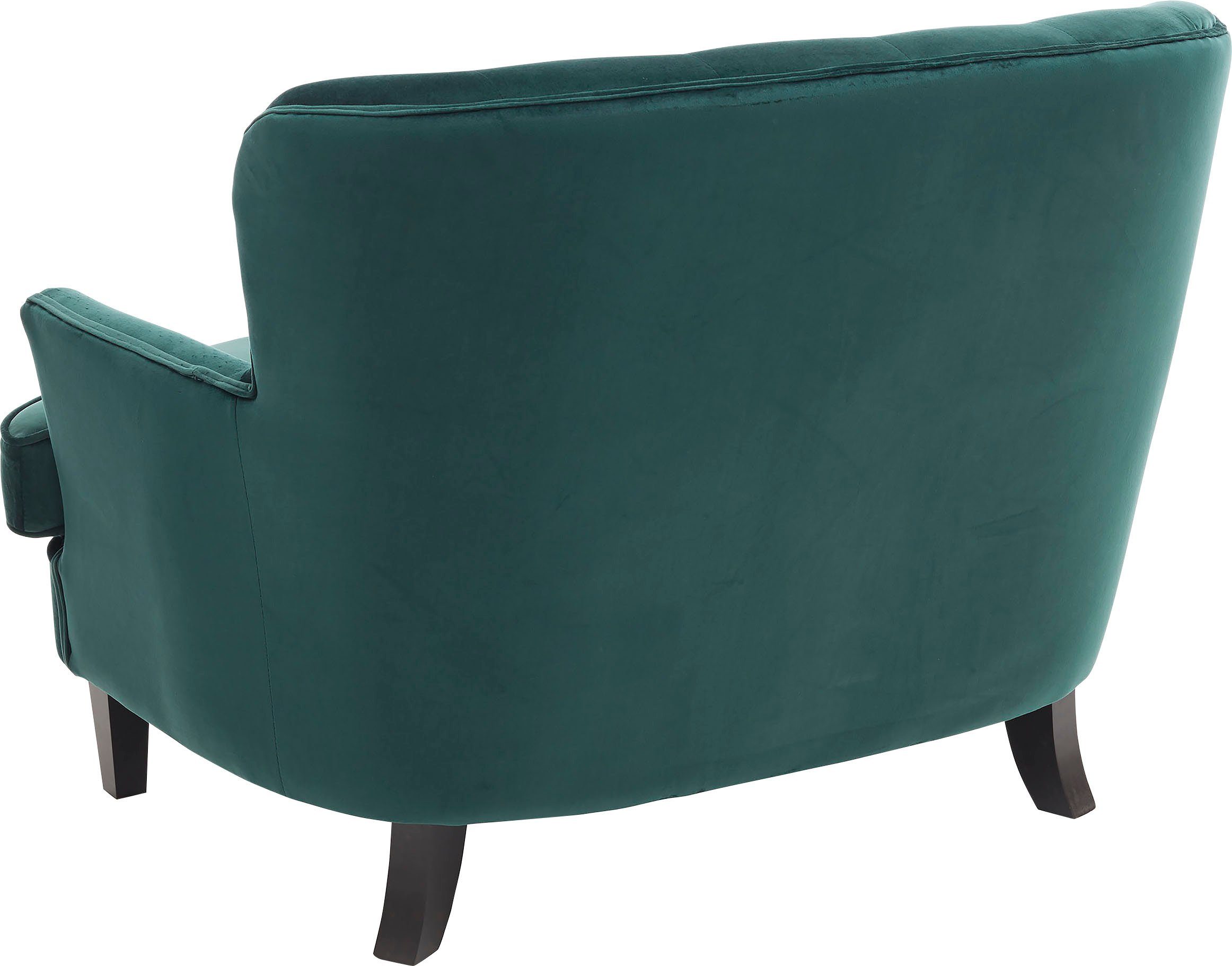 ATLANTIC home collection 1,5-zitsbank Luipaard XXL-fauteuil met pocketveringskern en fluwelen hoes