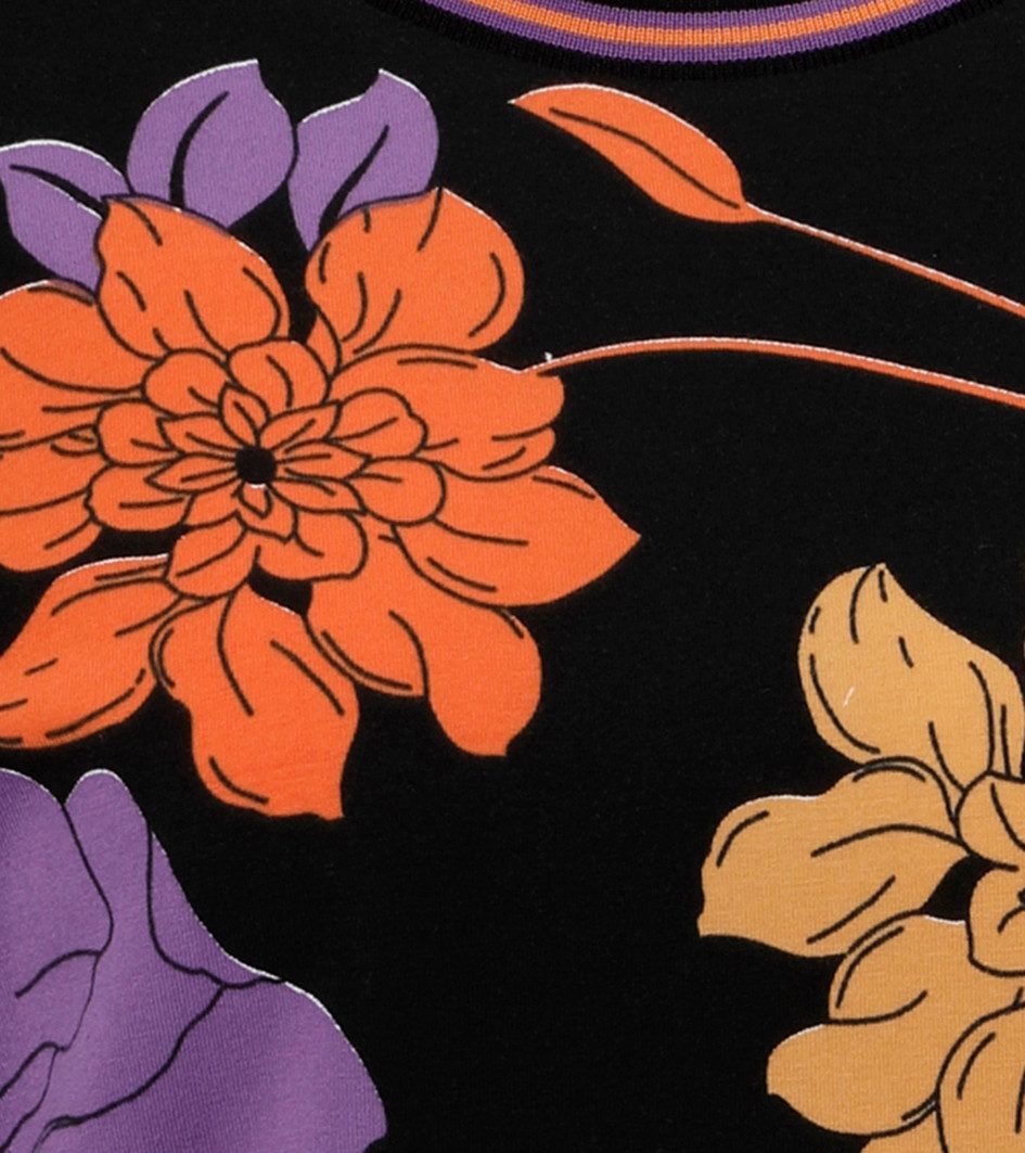 Aniston CASUAL Sweatshirt met grootformaat bloemen bedrukt - nieuwe collectie