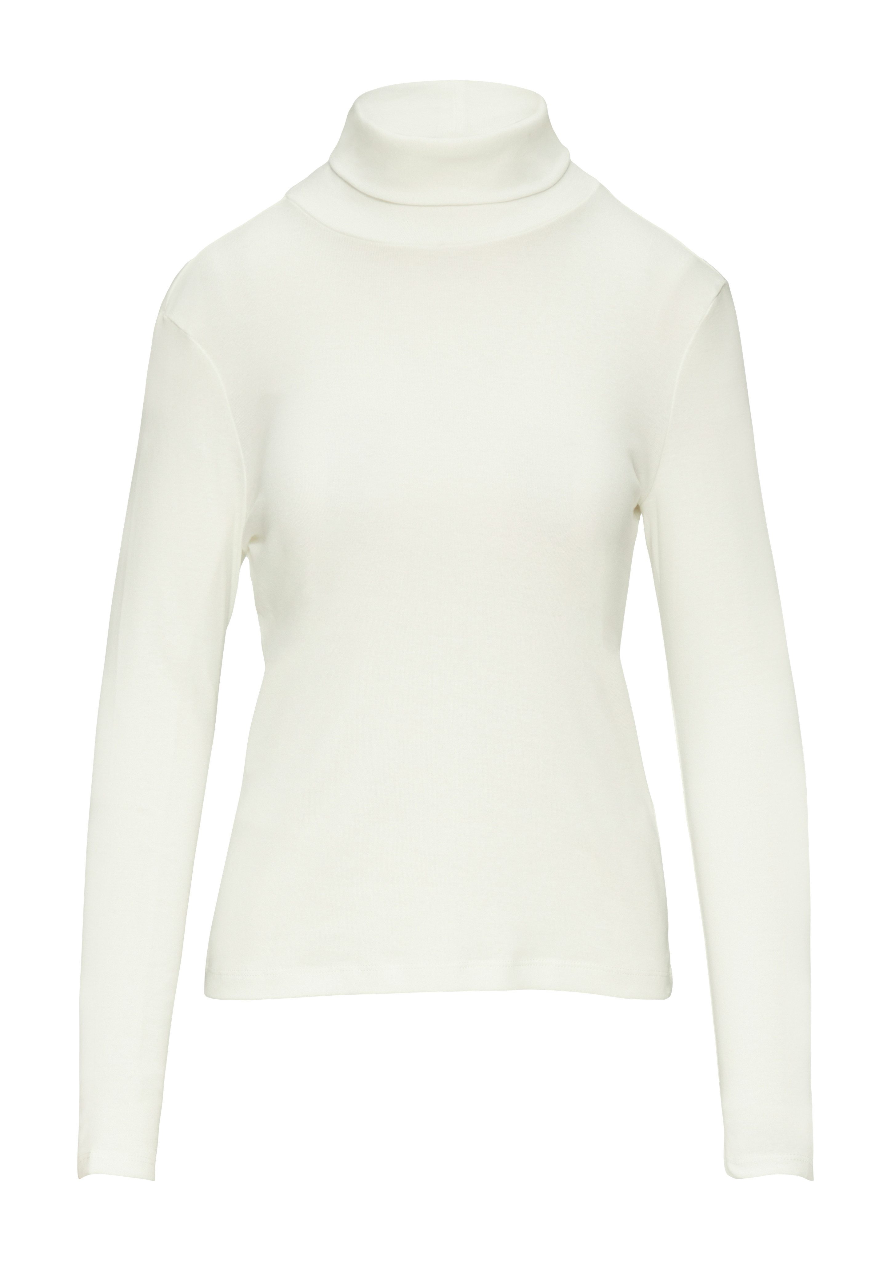 s.Oliver Colshirt in rib-look