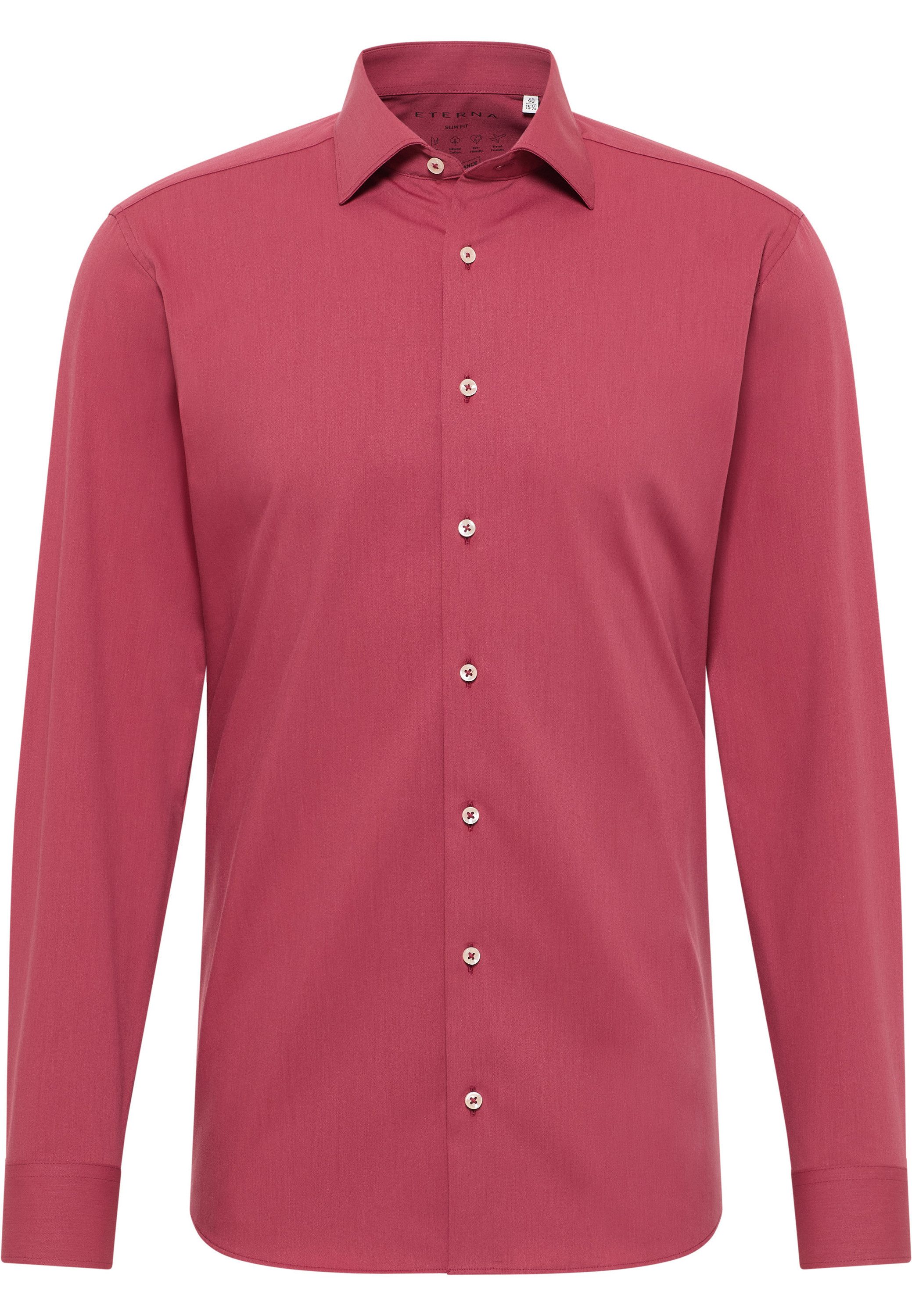 Eterna Overhemd met lange mouwen SUPER SLIM NON IRON (strijkvrij)