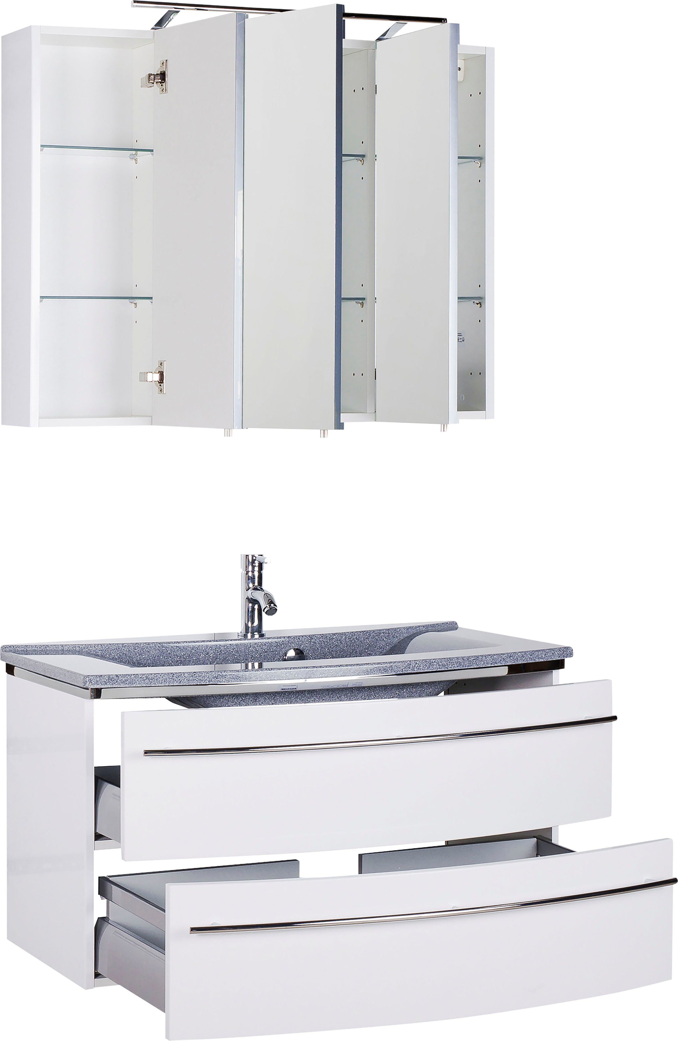 MARLIN Badkamerserie 3040 , breedte 90 cm (2-delig)