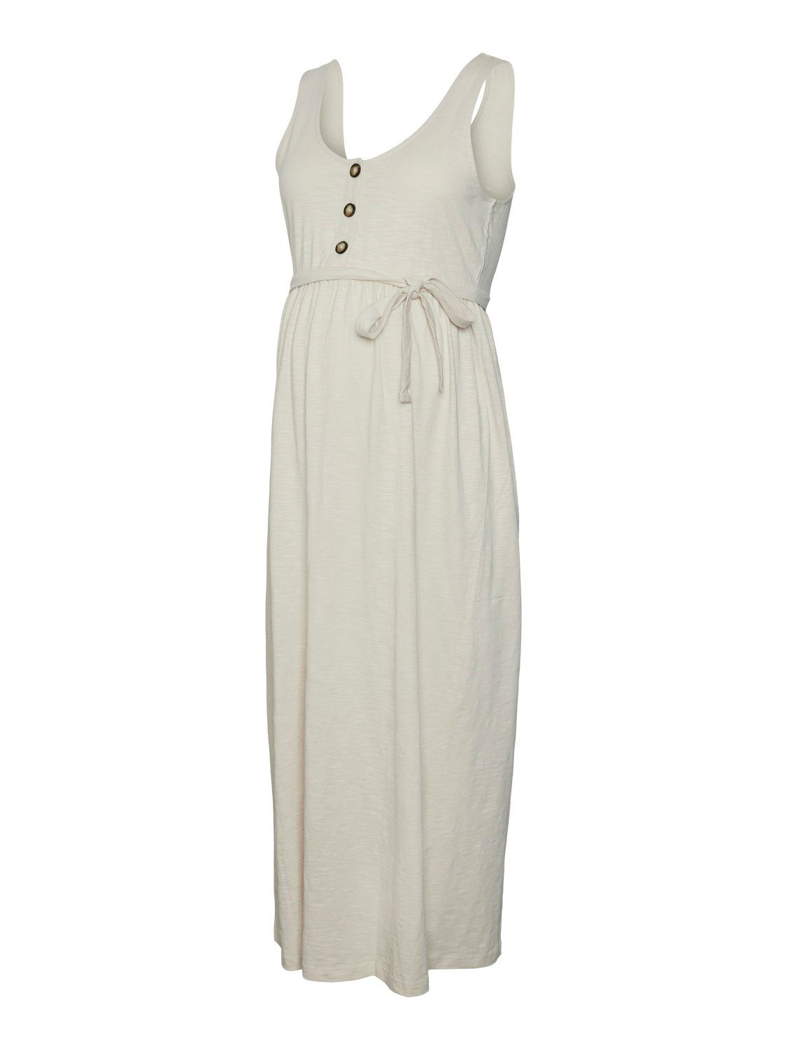Mamalicious Jurk in overgooiermodel MLEVI LIA SL JRS ANKLE DRESS 2F NOOS