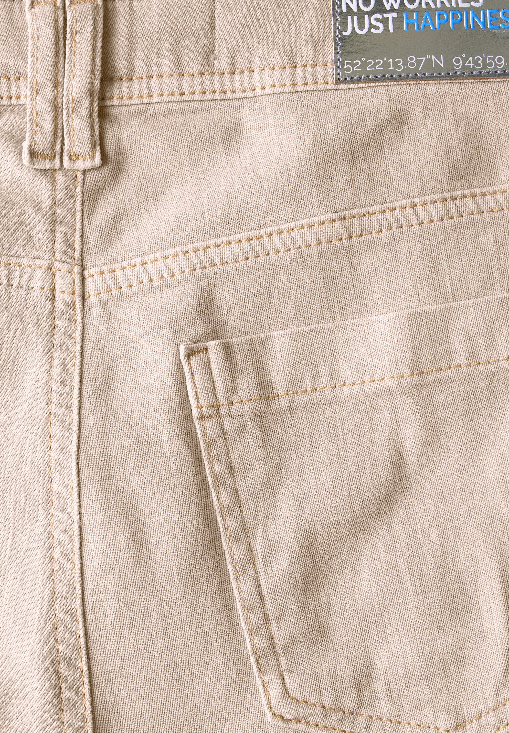 Cecil Wijde jeans Style Neele in five-pocketsstijl