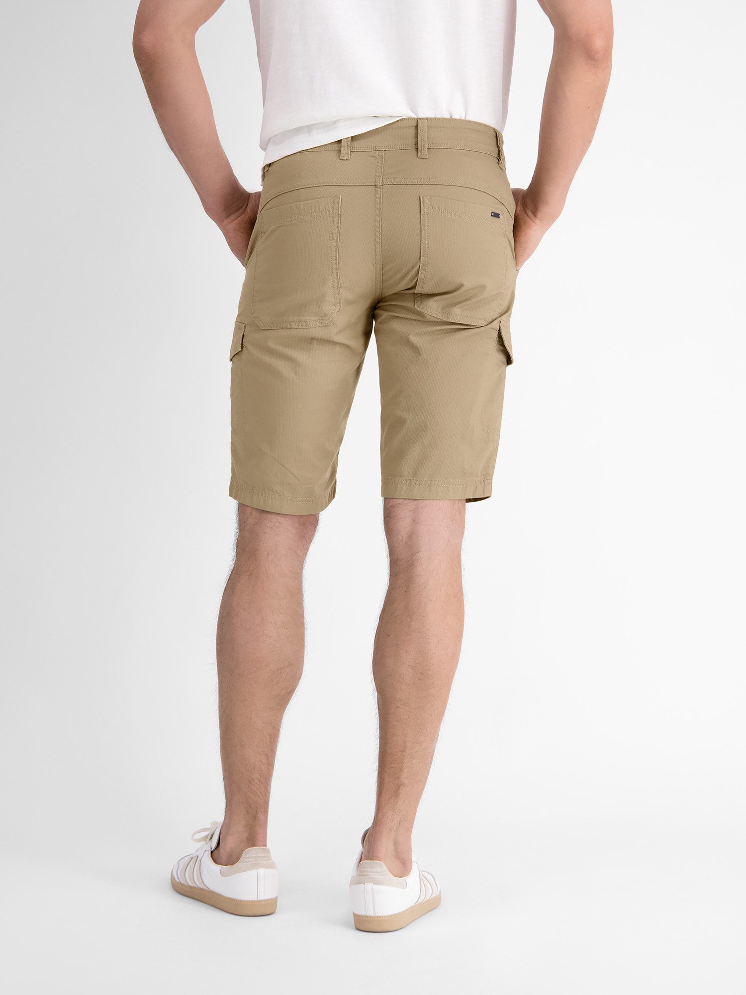 Lerros Cargobroek LERROS casual heren cargo-bermuda, zomers licht
