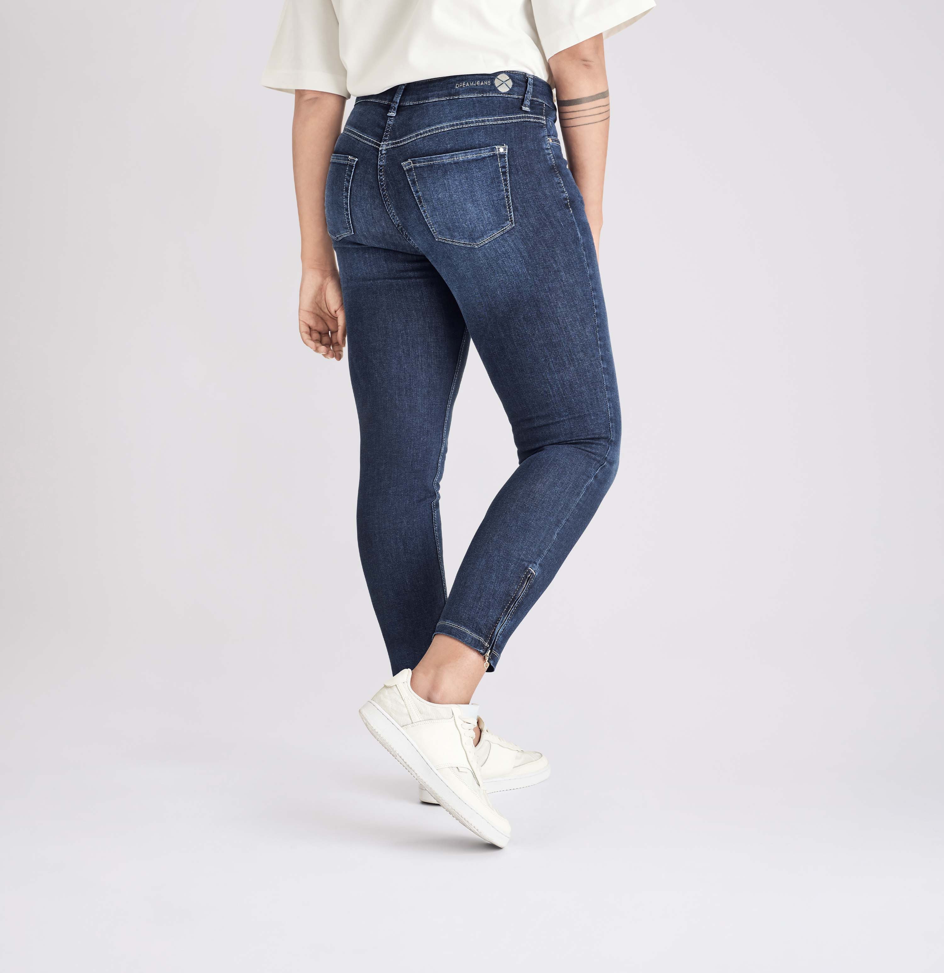 MAC 7/8 jeans Dream Chic Verkort model met ritssluiting