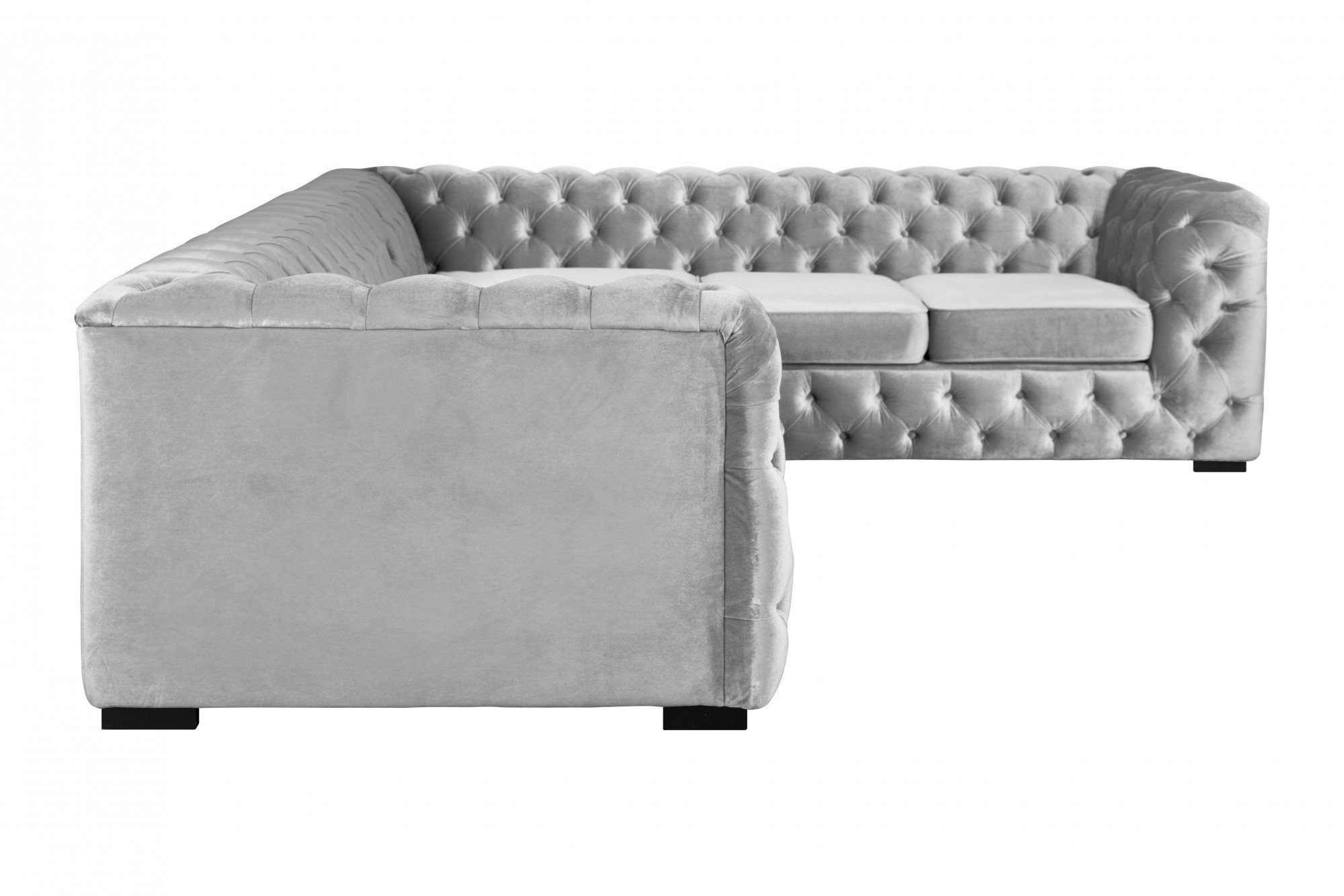 Guido Maria Kretschmer Home&Living Chesterfield-bank KALINA L-vorm hoogwaardig chesterfield design, zeer hoogwaardige afwerking