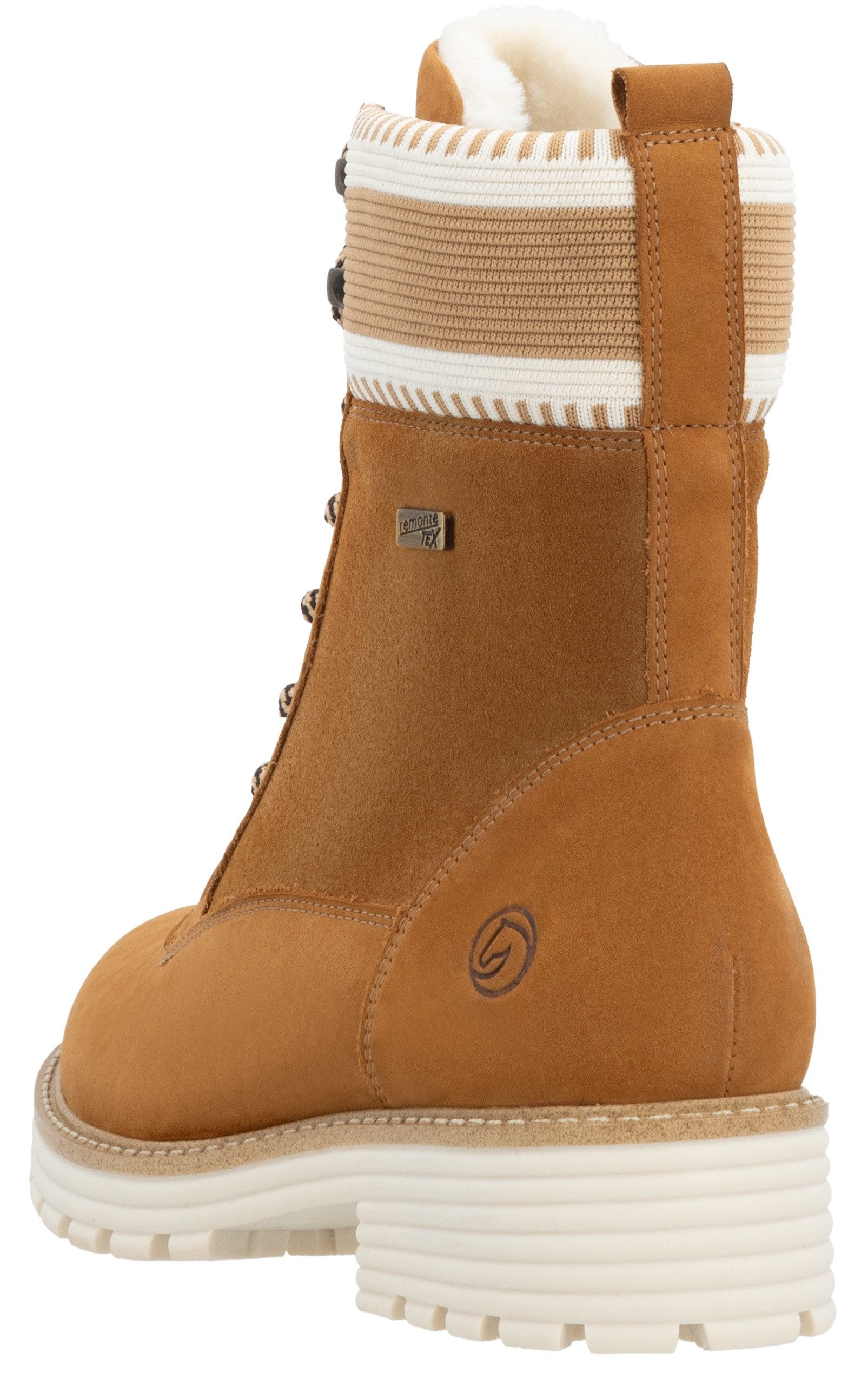 Remonte Winterlaarzen Elisabeth Hurley-Collection , veterschoenen, veterschoenen met waterafstotende tex-membraan