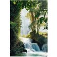reinders! poster watervallen zaragoza (1 stuk) groen