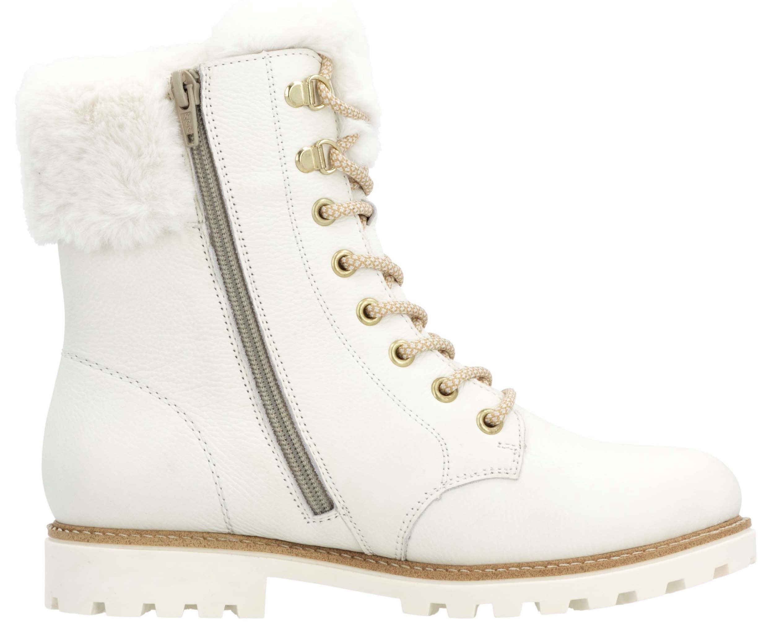 Remonte Winterlaarzen Elisabeth Hurley-Collection , veterschoenen, outdoorschoen, veterschoenen met decoratieve gesp
