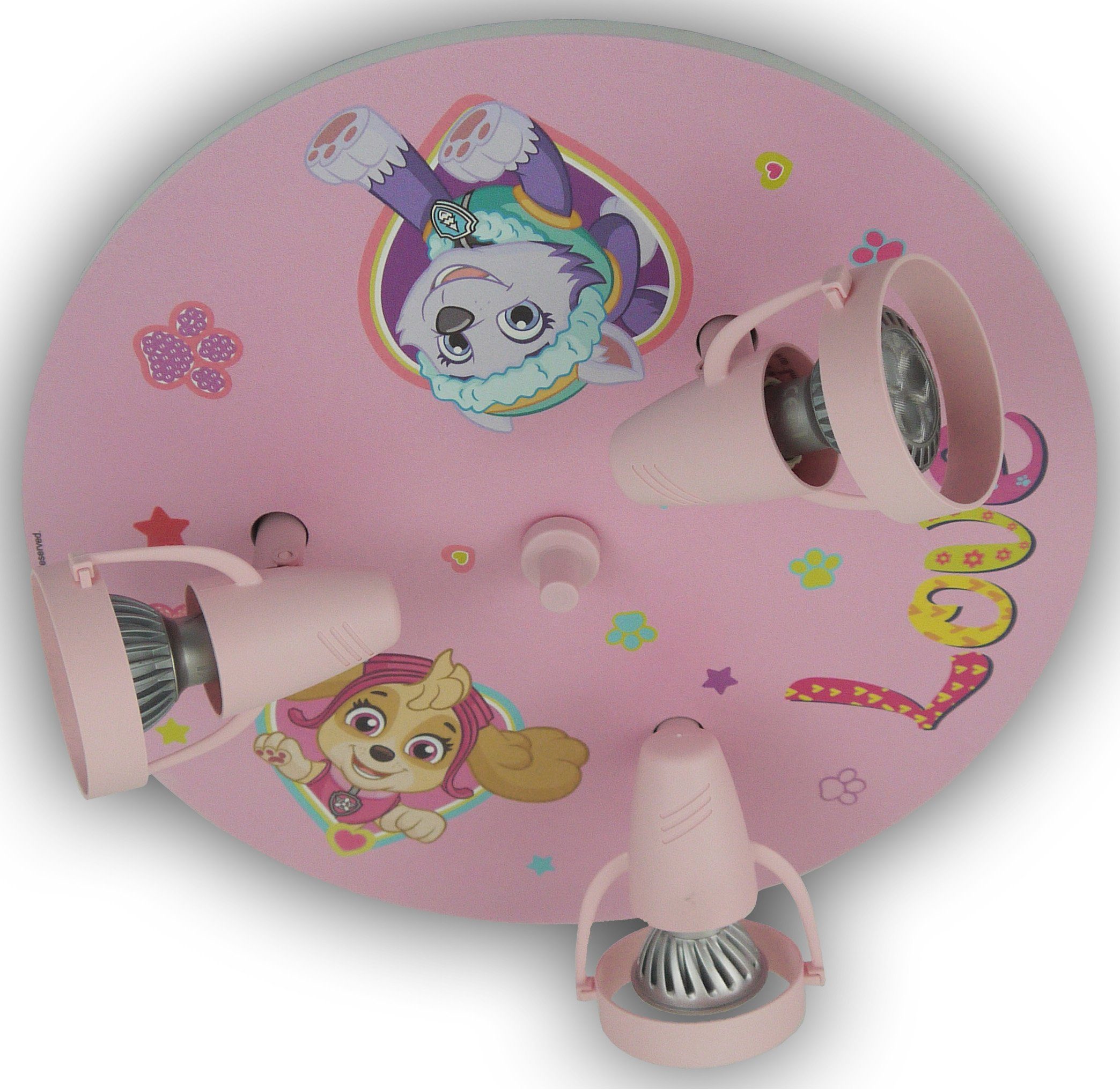 niermann Plafondlamp Paw Patrol Spotjes Paw Patrol - Pawsitive Pups (1 stuk)