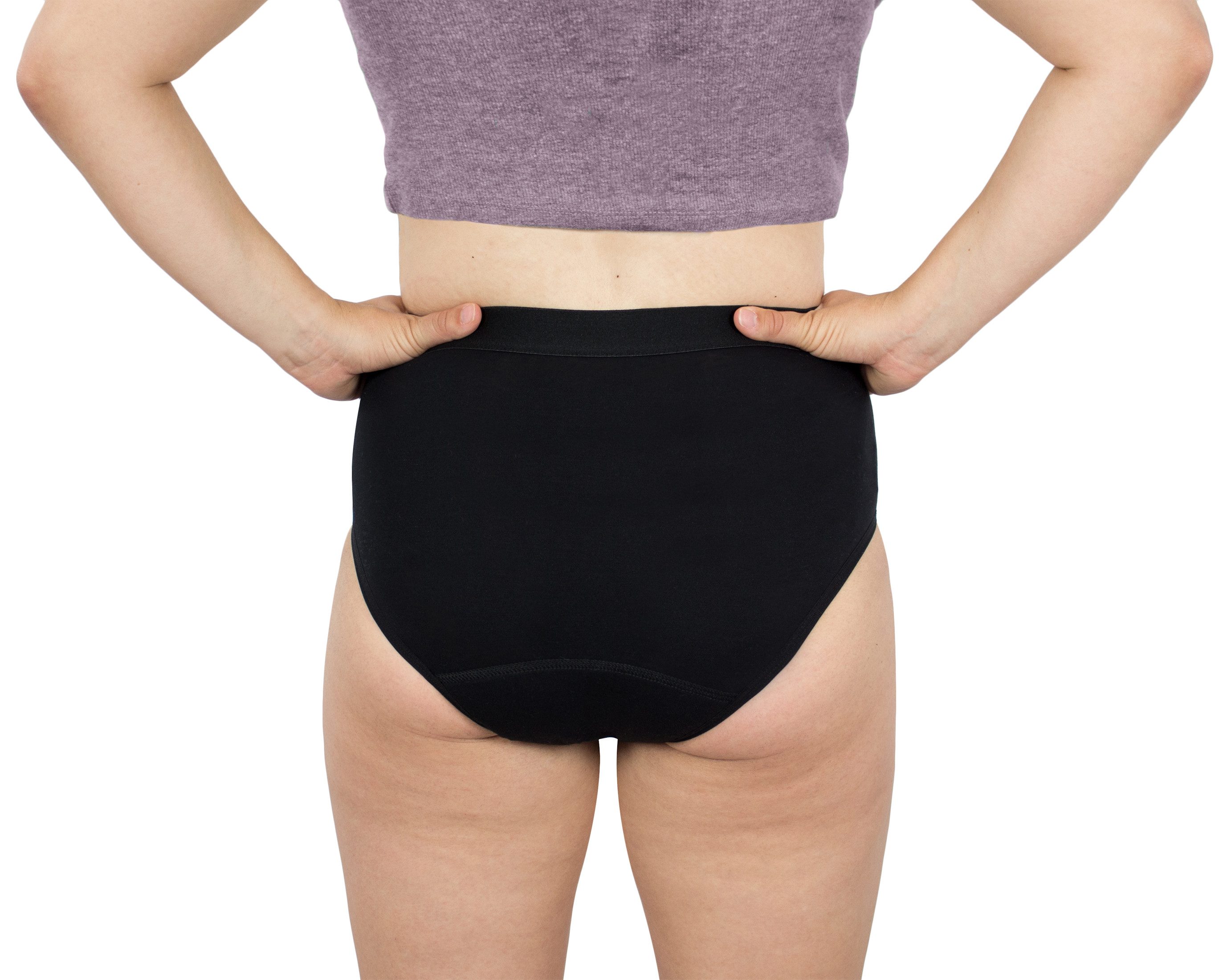 Hydas Incontinentieslip mit integrierter dünner, 5-Lagen-Technologie Saugeinlage, High-Waist