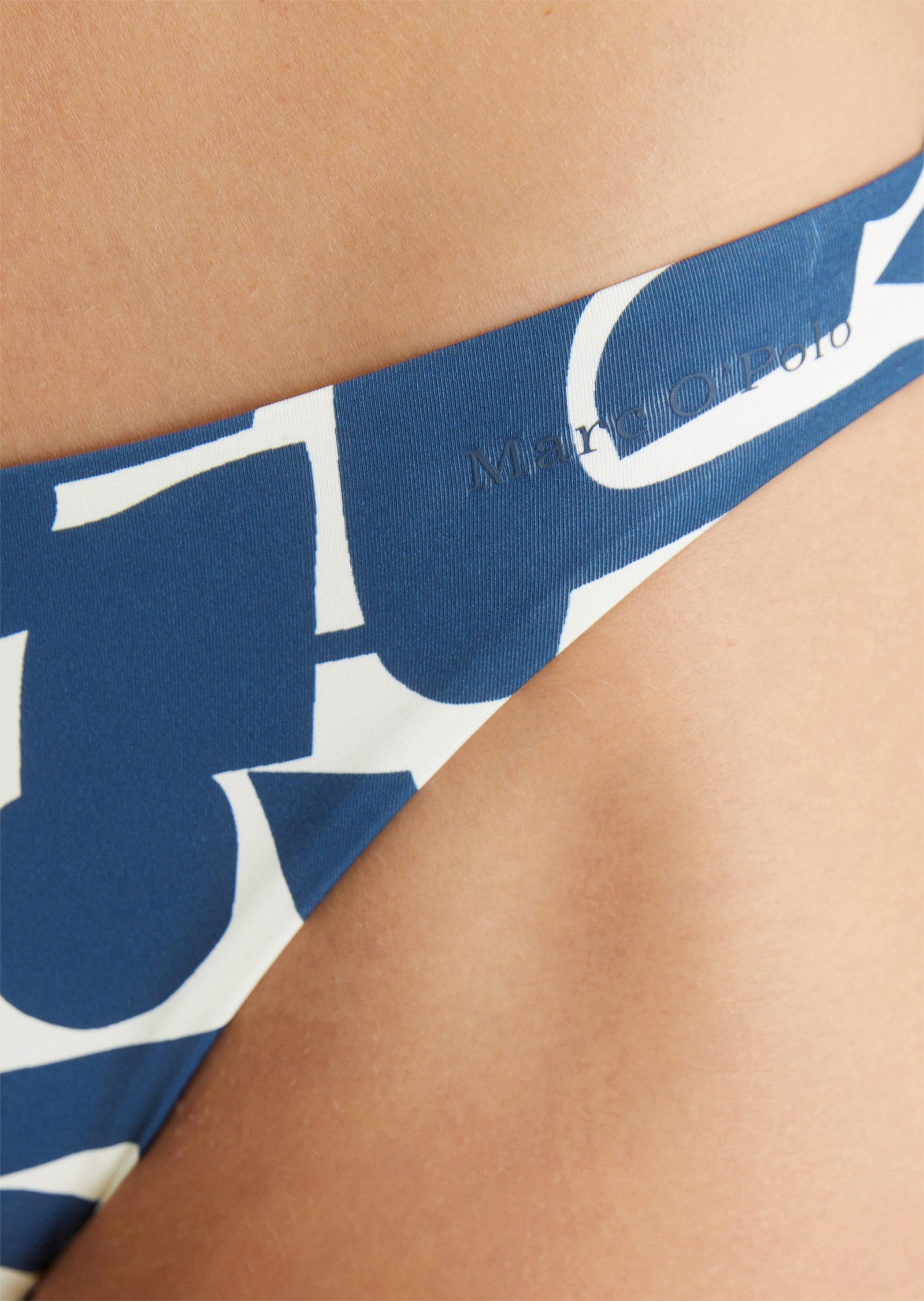 Marc O'Polo Bikinibroekje Geo Print met modern grafisch print