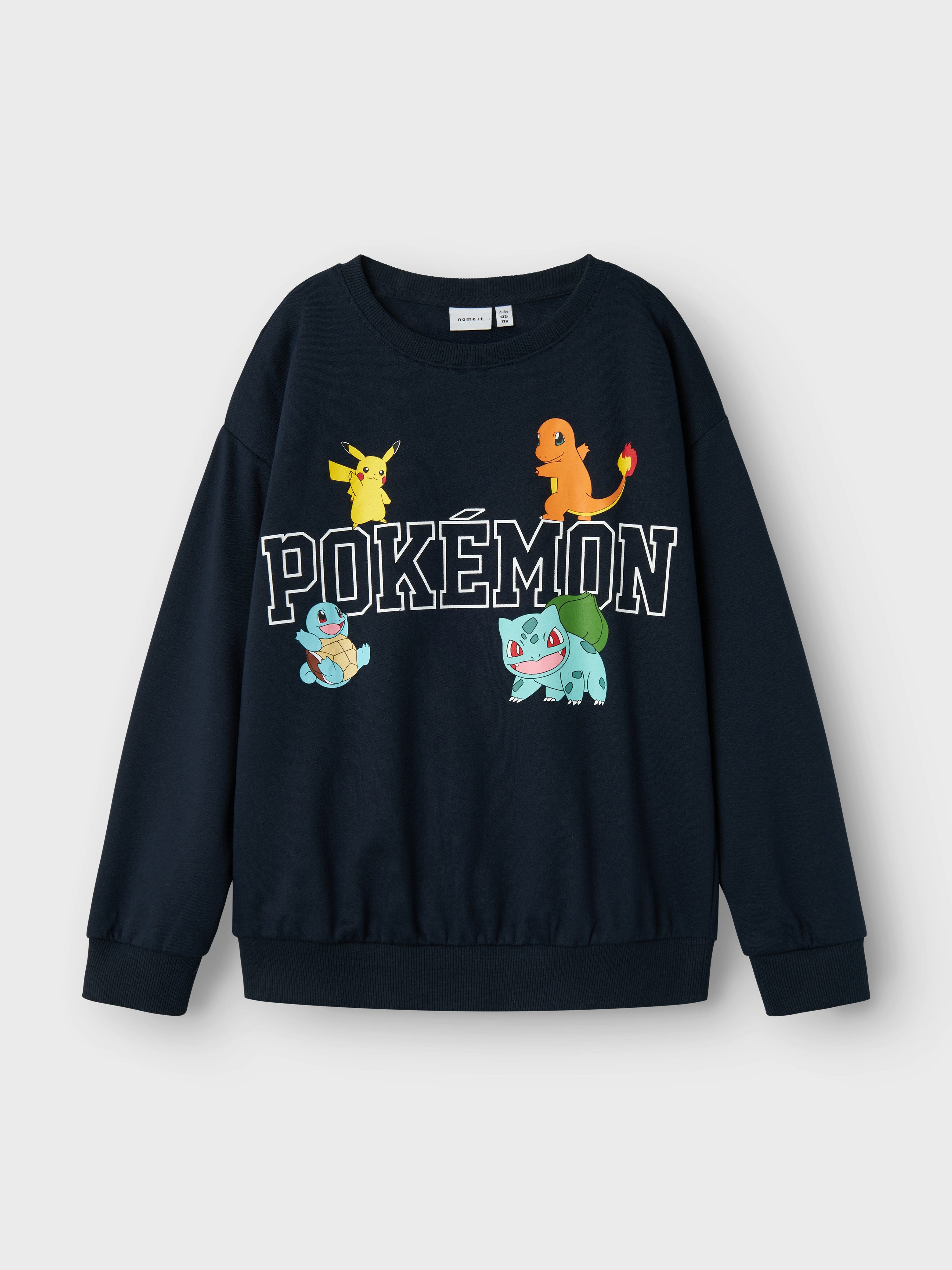 Name It Sweatshirt NKMDAY POKEMON NREG SWEAT BRU NOOS SKY