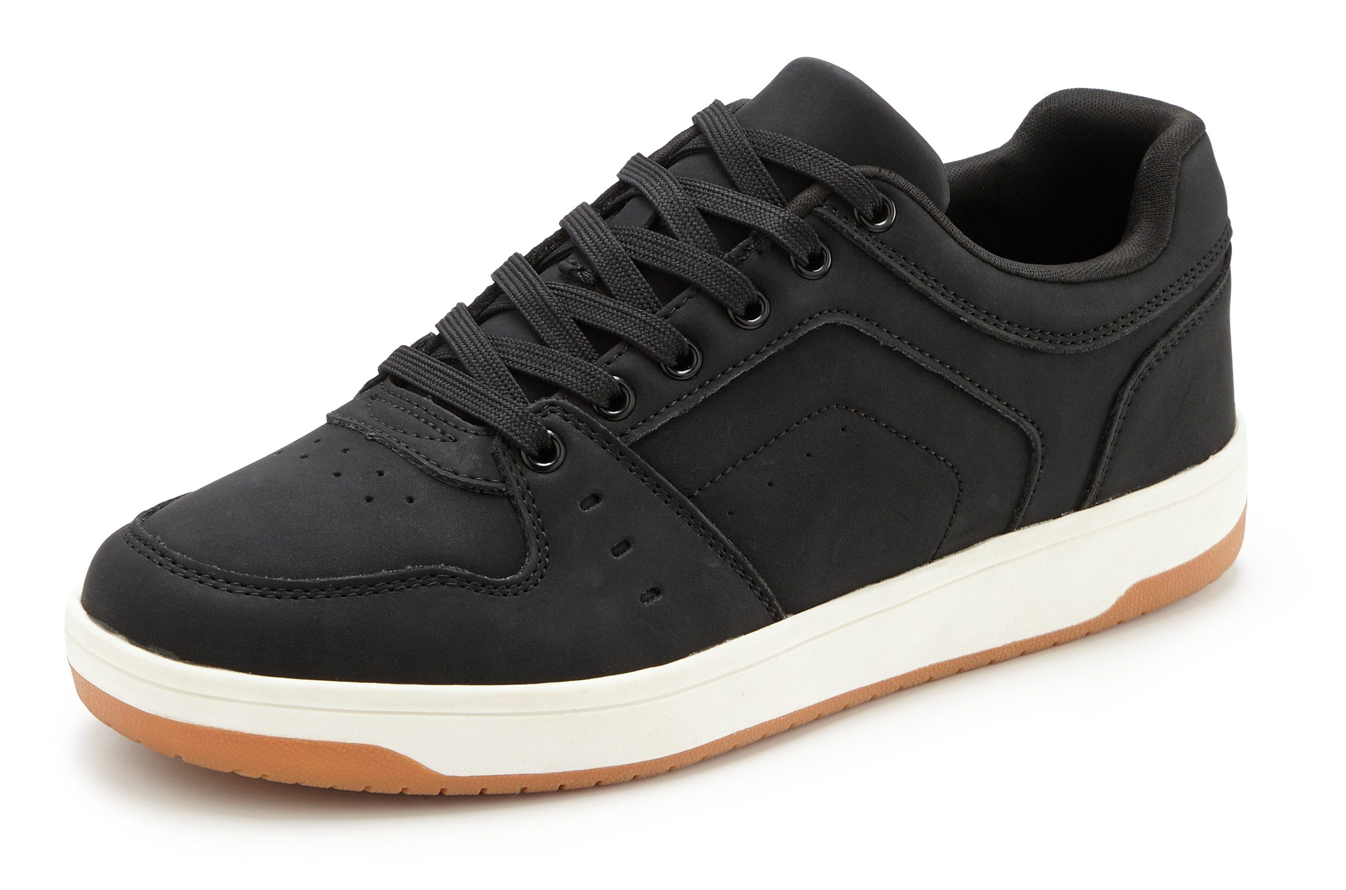 AUTHENTIC LE JOGGER Sneakers in casual look, halfhoge veterschoen, vrijetijdsschoen, veterschoen vegan