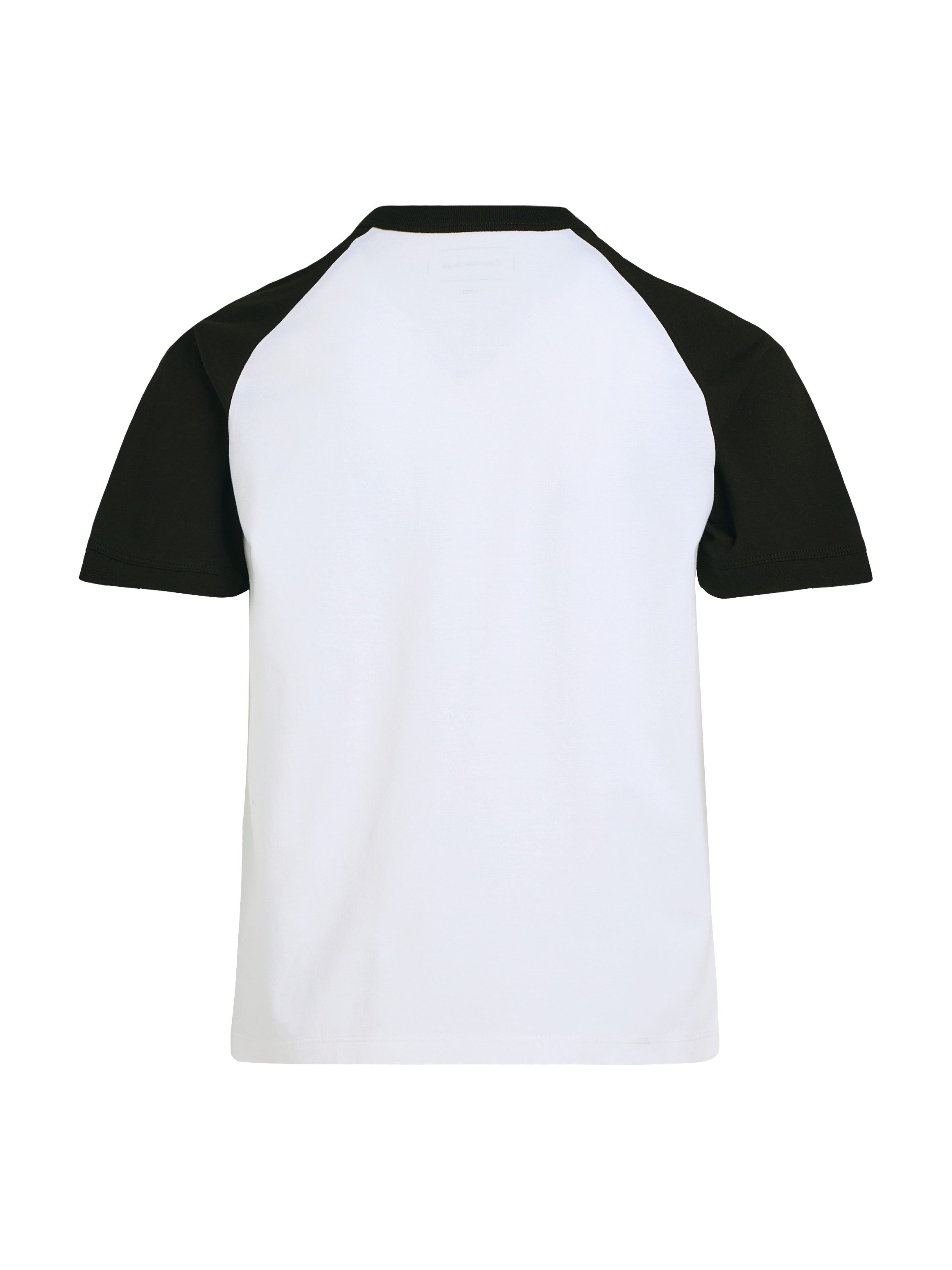 Calvin Klein Shirt met ronde hals COLOR BLOCK SS T-SHIRT voor kinderen tot 16 jaar met logo-opdruk