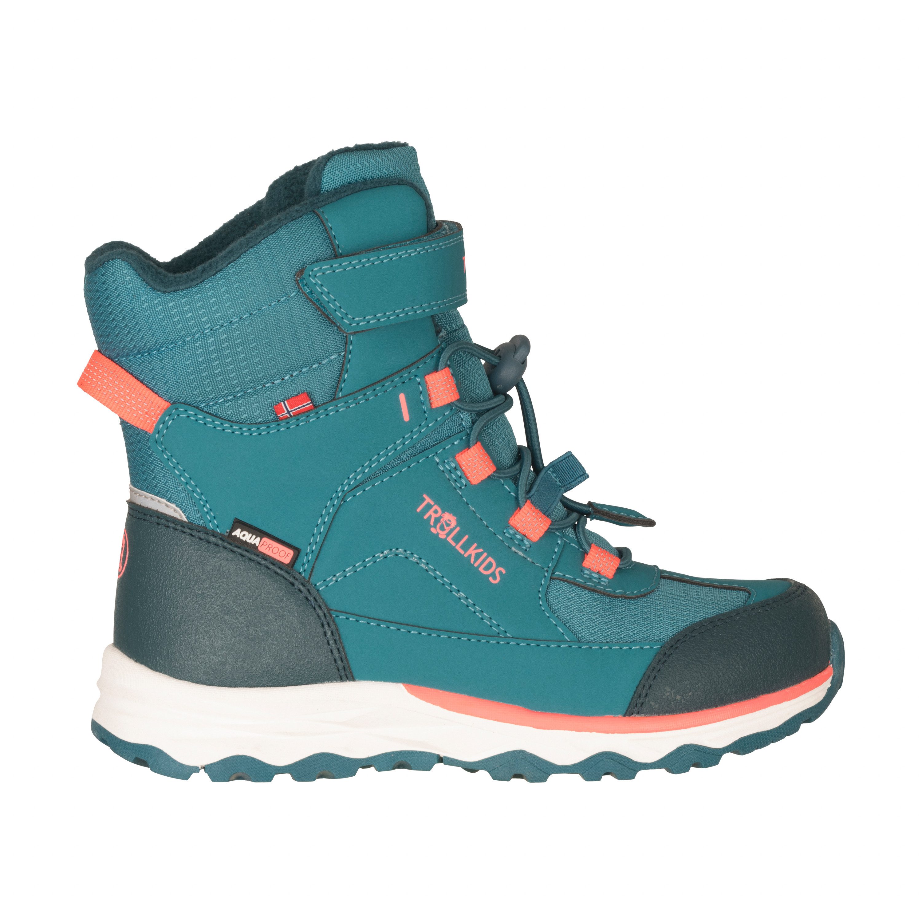 TROLLKIDS Winterlaarzen KIDS HAFJELL WINTER BOOTS XT waterdicht, klittenbandsluiting, reflecterende details