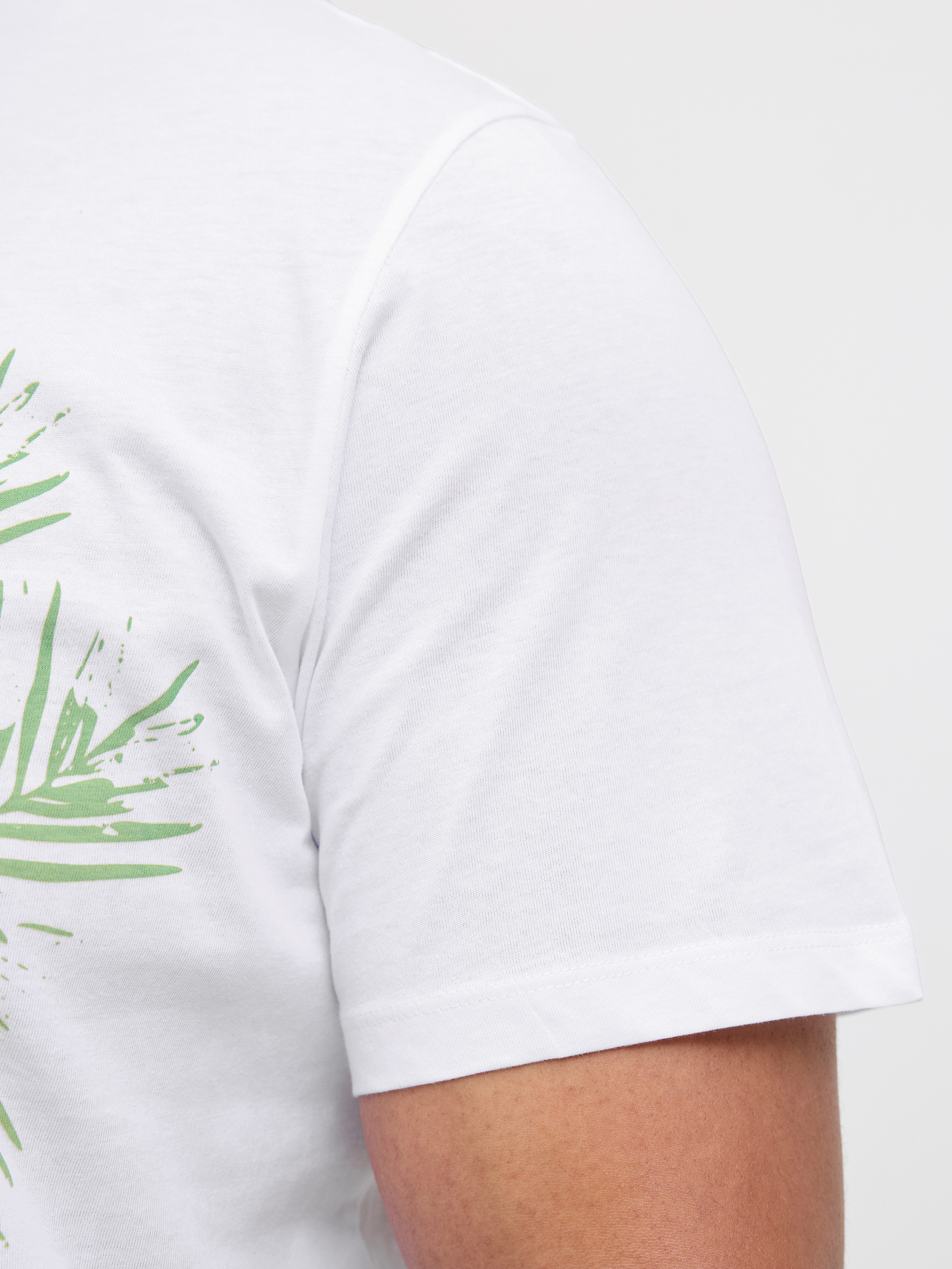 Jack & Jones PlusSize Shirt met ronde hals JJJAXON TEE SS CREW NECK PLS