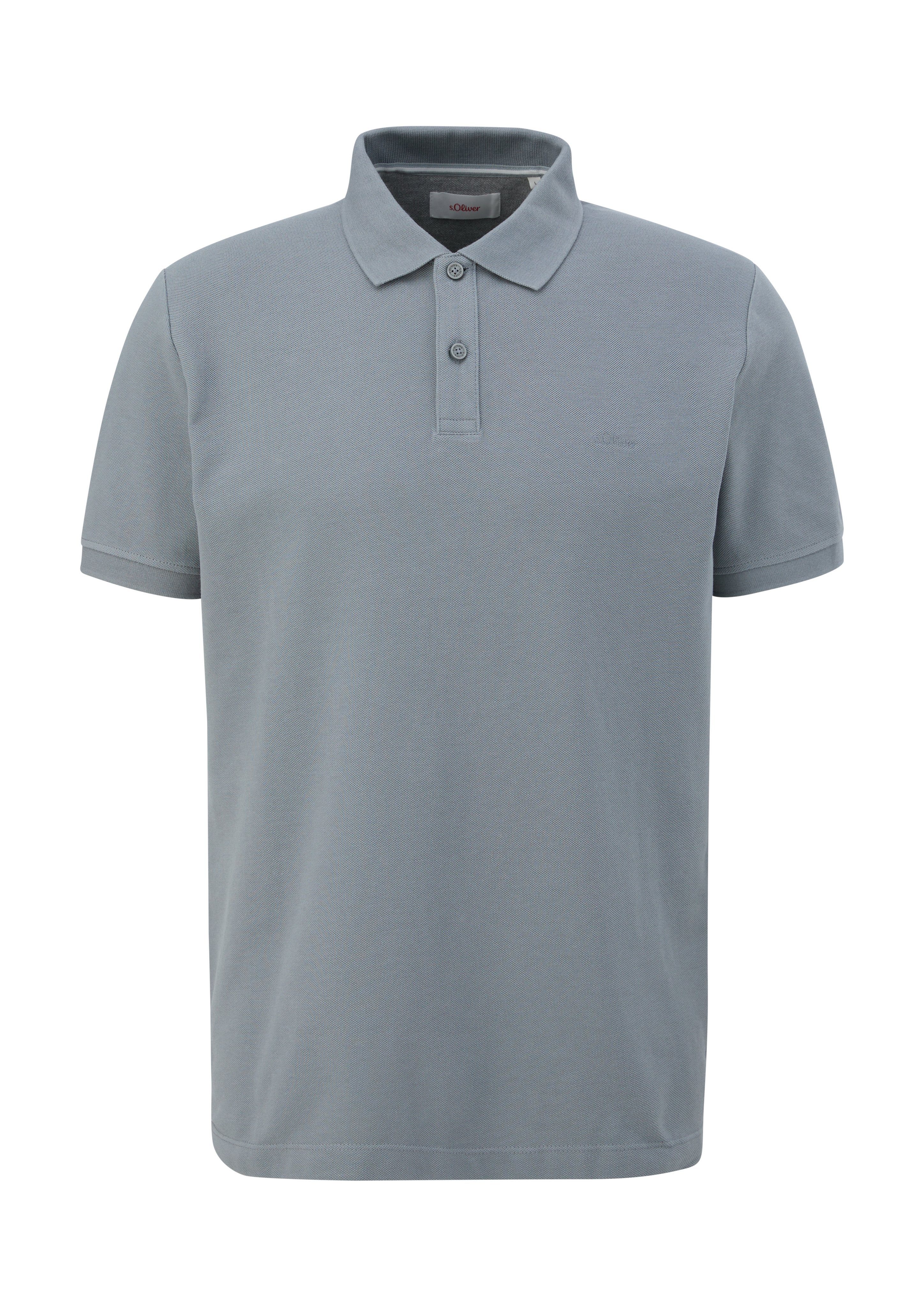 s.Oliver Poloshirt met geborduurd logo