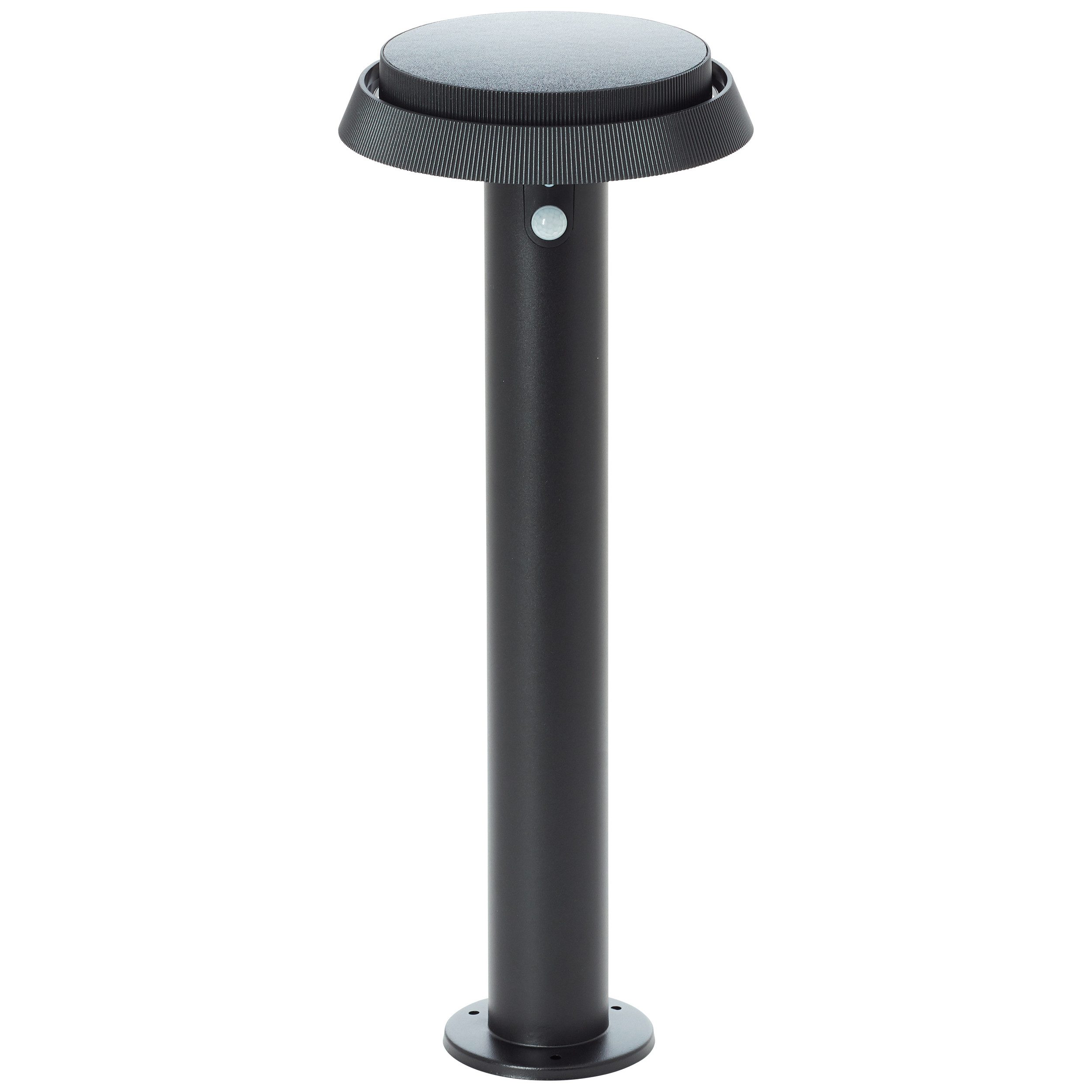 Brilliant Leuchten Led-sokkellamp Alvero LED-buitenlamp, solar, bewegingsmelder, 50 cm, 500 lm, 3000 K