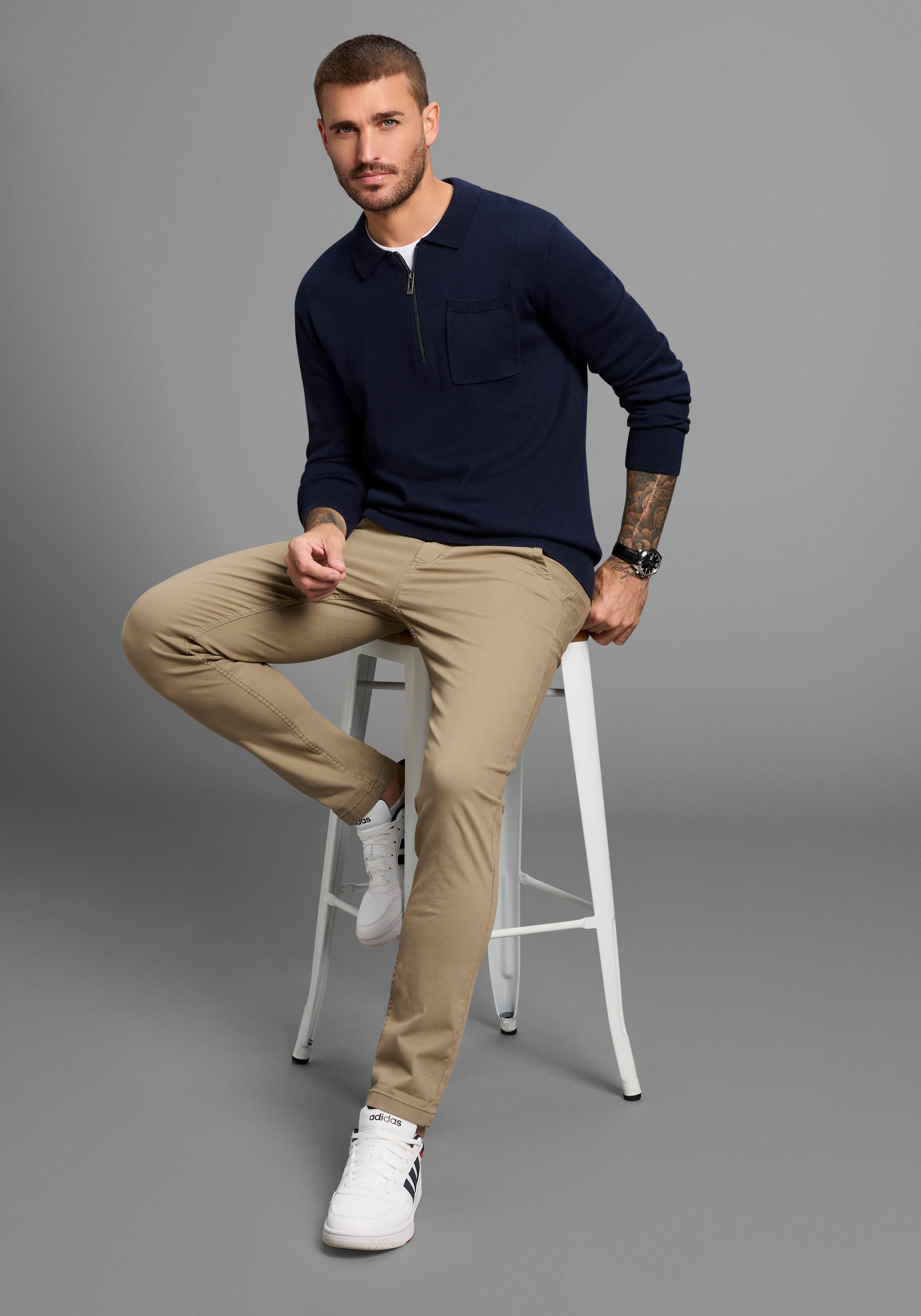 Bruno Banani Trui met polokraag