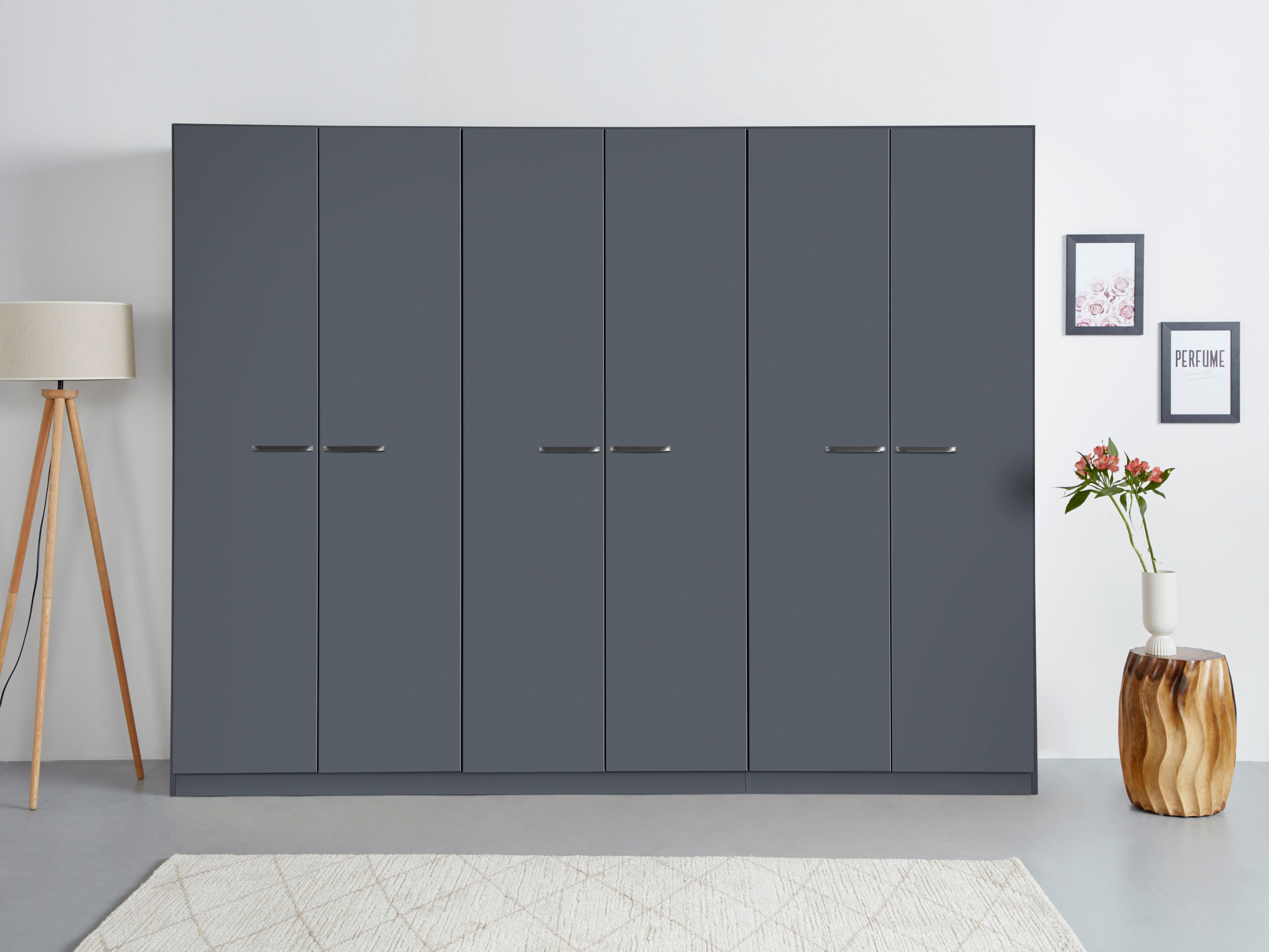 rauch Draaideurkast Kledingkast kast garderobe TOPSELLER OTELI incl. binnenindeling met 3 binnenlades extra planken optioneel met spiegel made in germany
