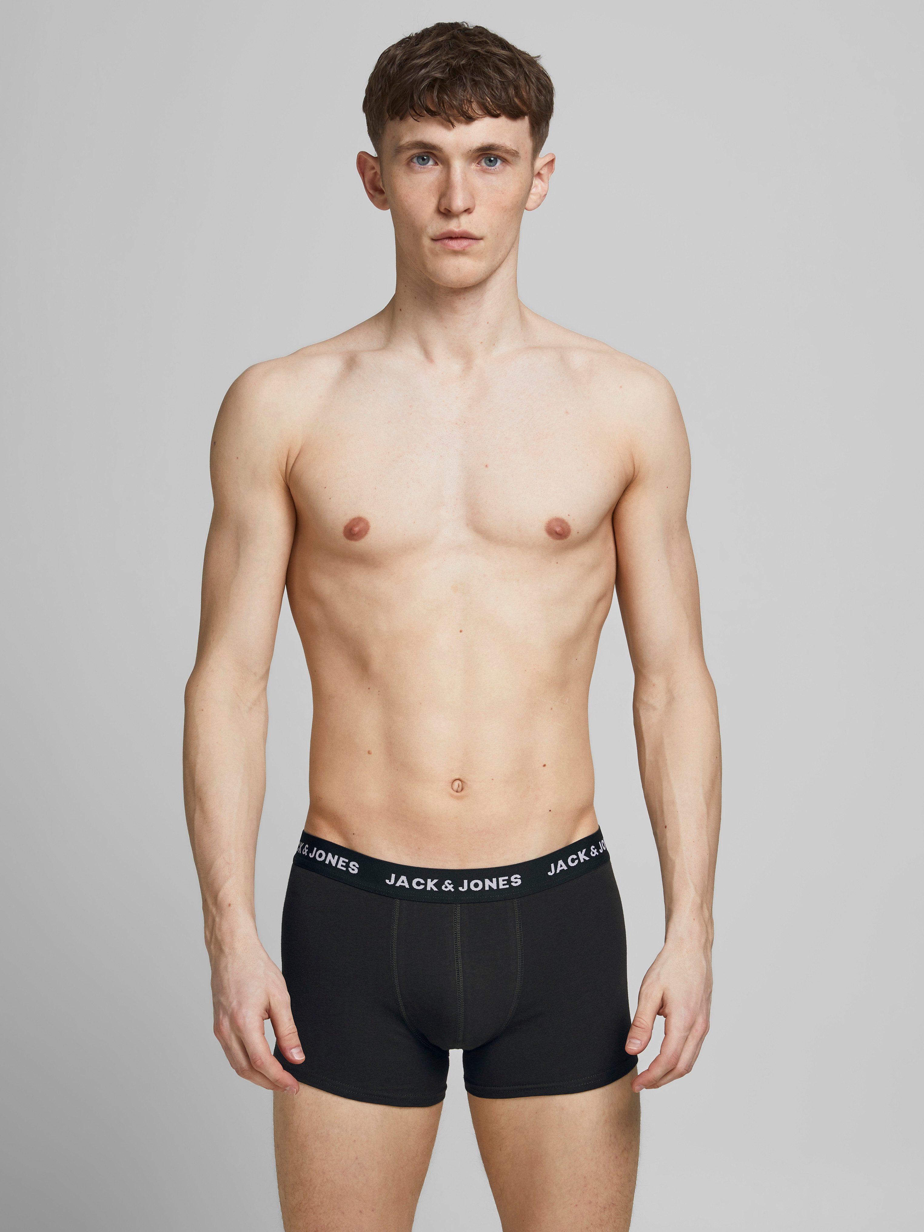 Jack & Jones Trunk JACSOLID Stretchcomfort, elastisch, comfortabel met sportieve look (set, 12 stuks)