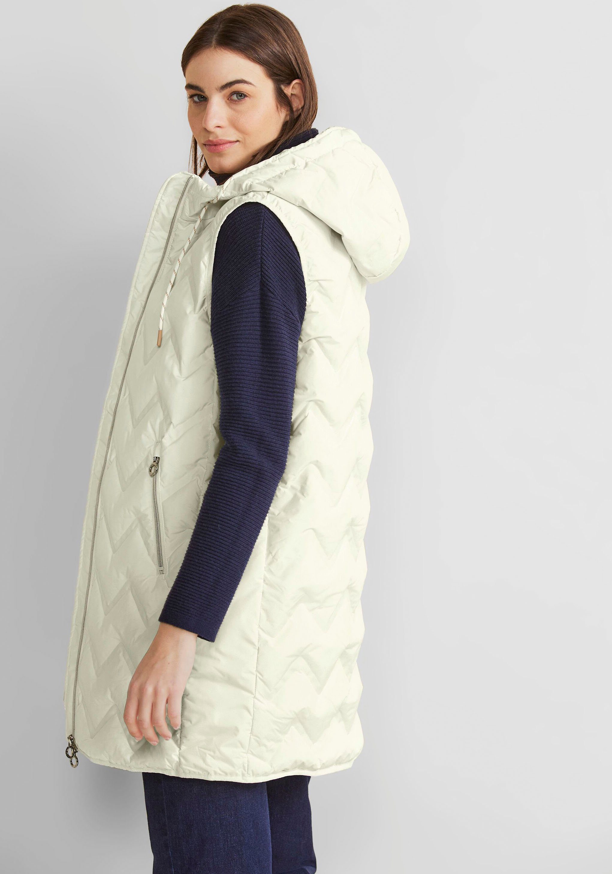 STREET ONE Lang gilet in lang model