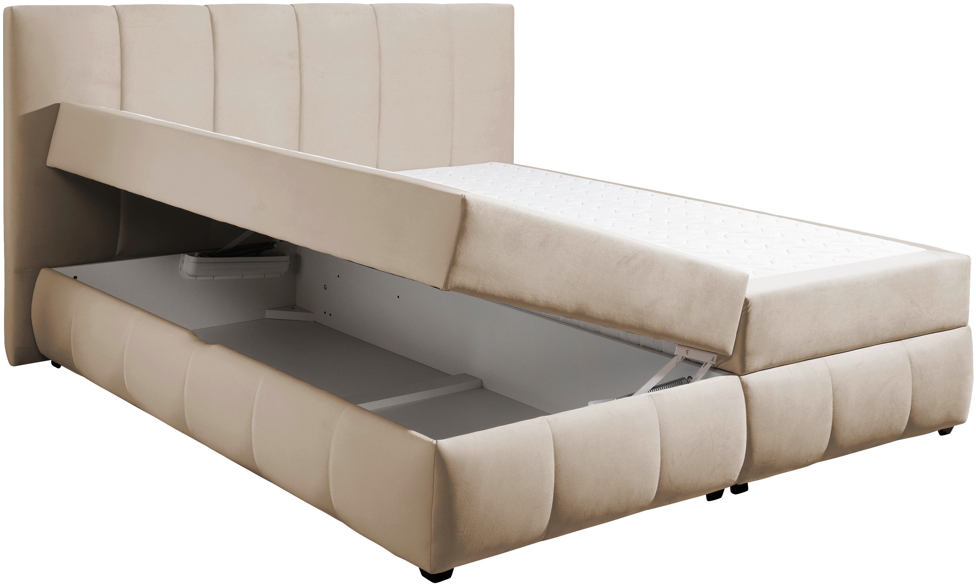 INOSIGN Boxspring Hartley Inclusief bedlade & topper, kiesbaar in H2, H3 of H4