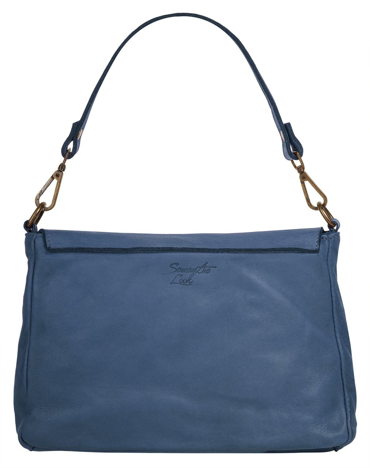 Samantha Look Schoudertas echt leer, made in italy