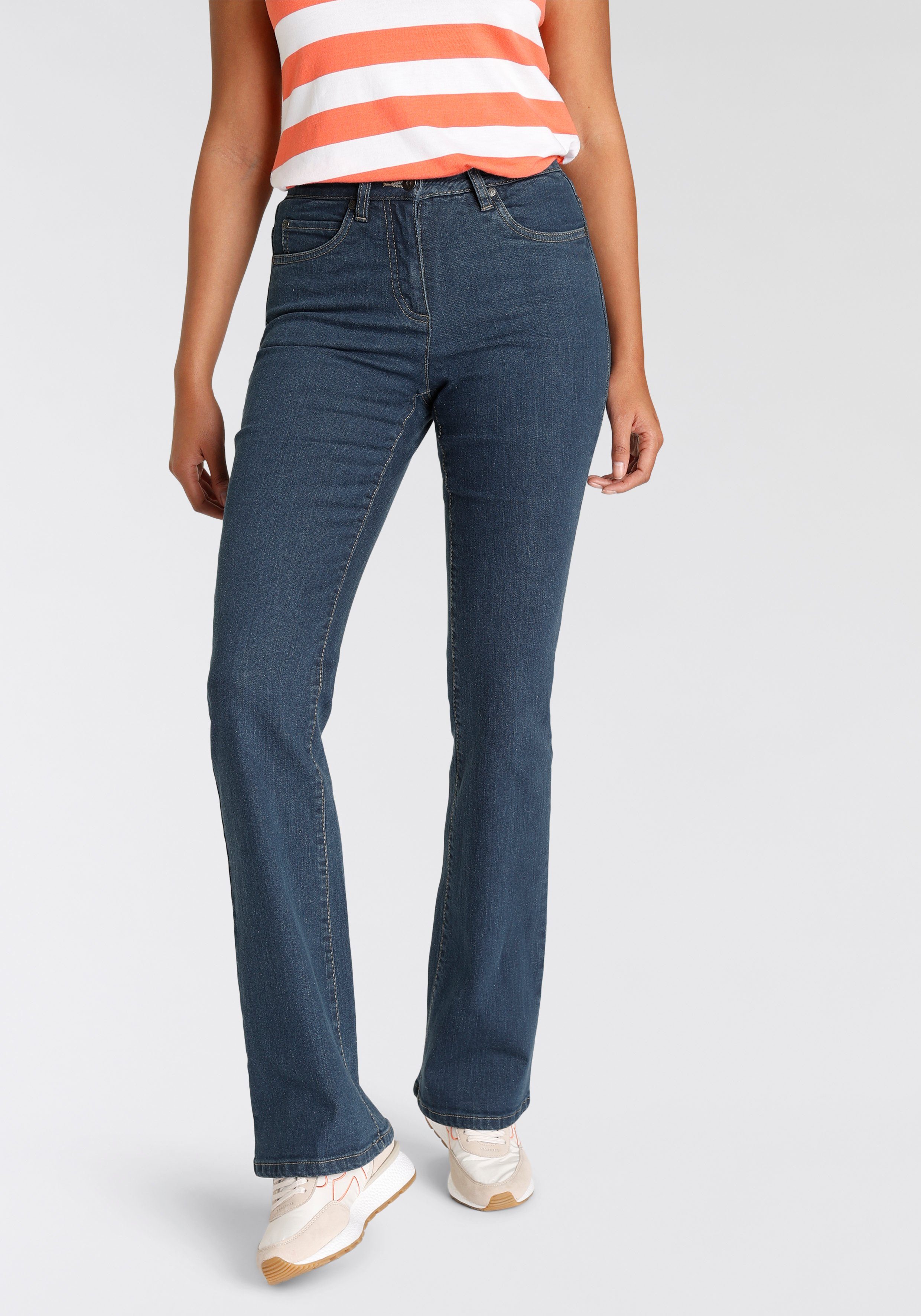 Arizona Bootcut jeans hoge taillehoogte