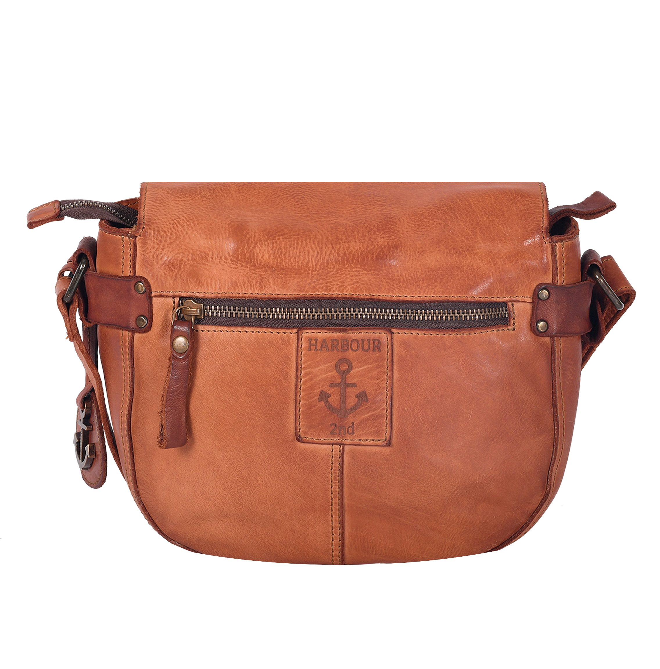 HARBOUR 2nd Handtas Theresia gewassen rundleer