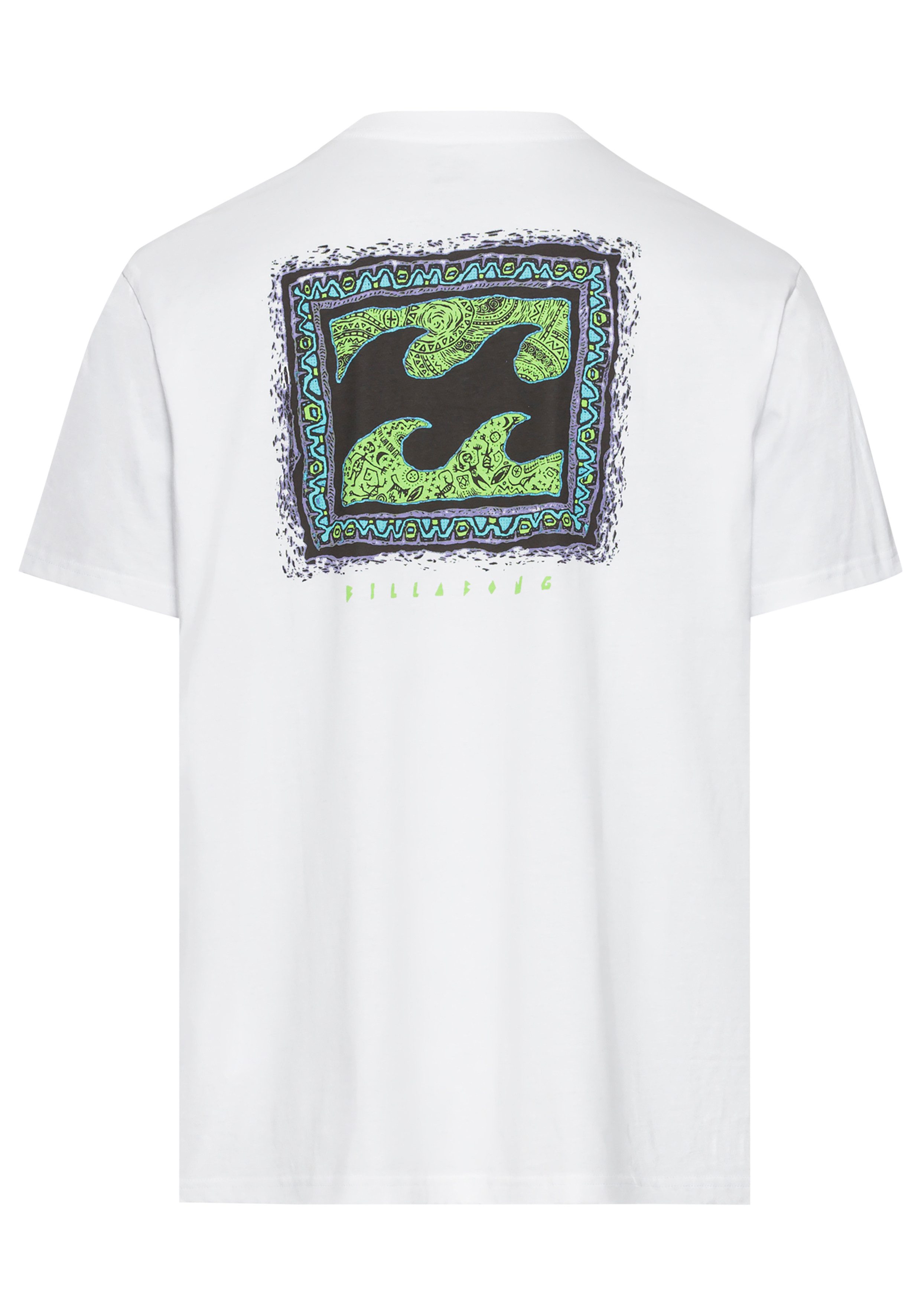 Billabong T-shirt TRIBE WAVE met grote rugprint (set, 2-delig)