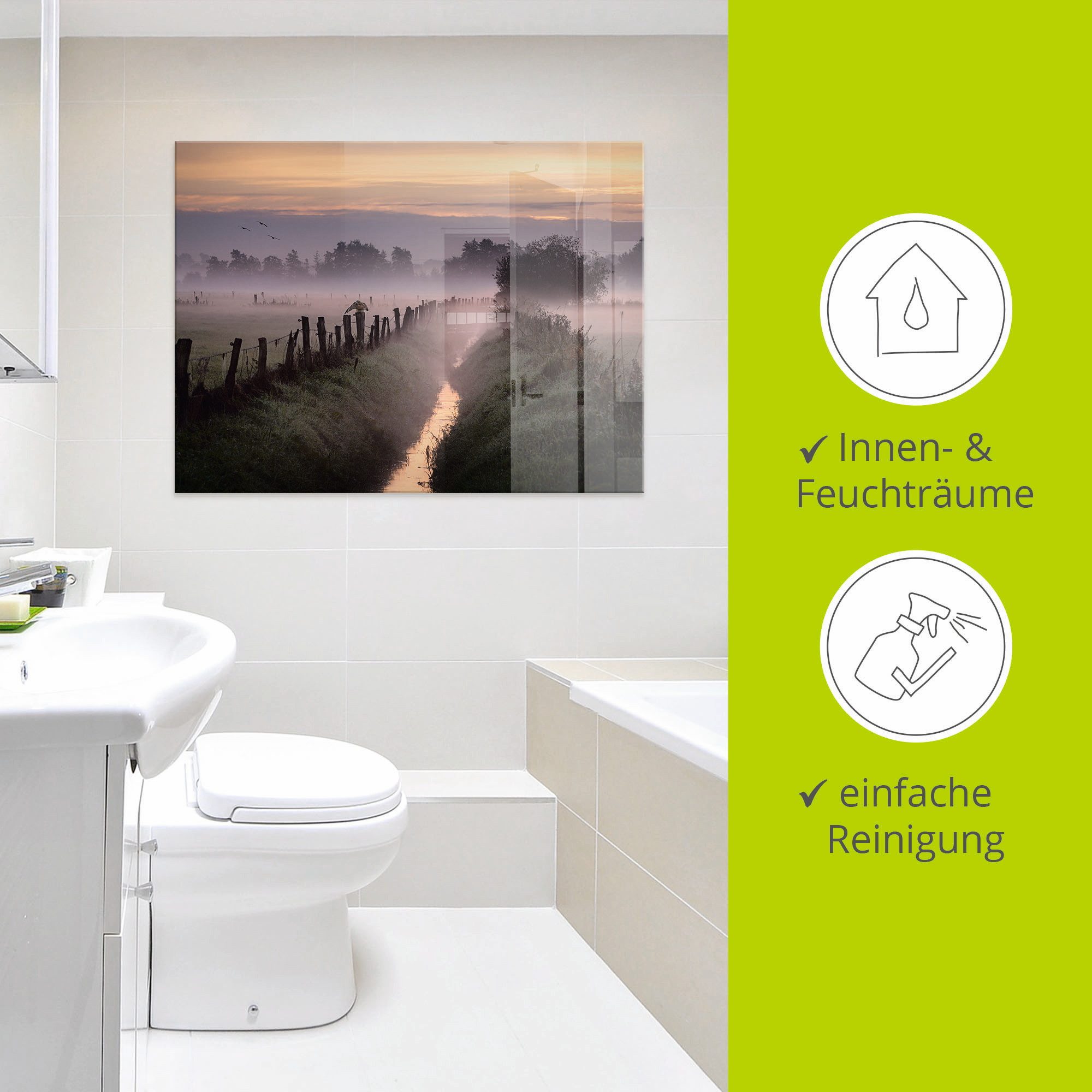 Artland Print op glas Applaus voor de herfst...
