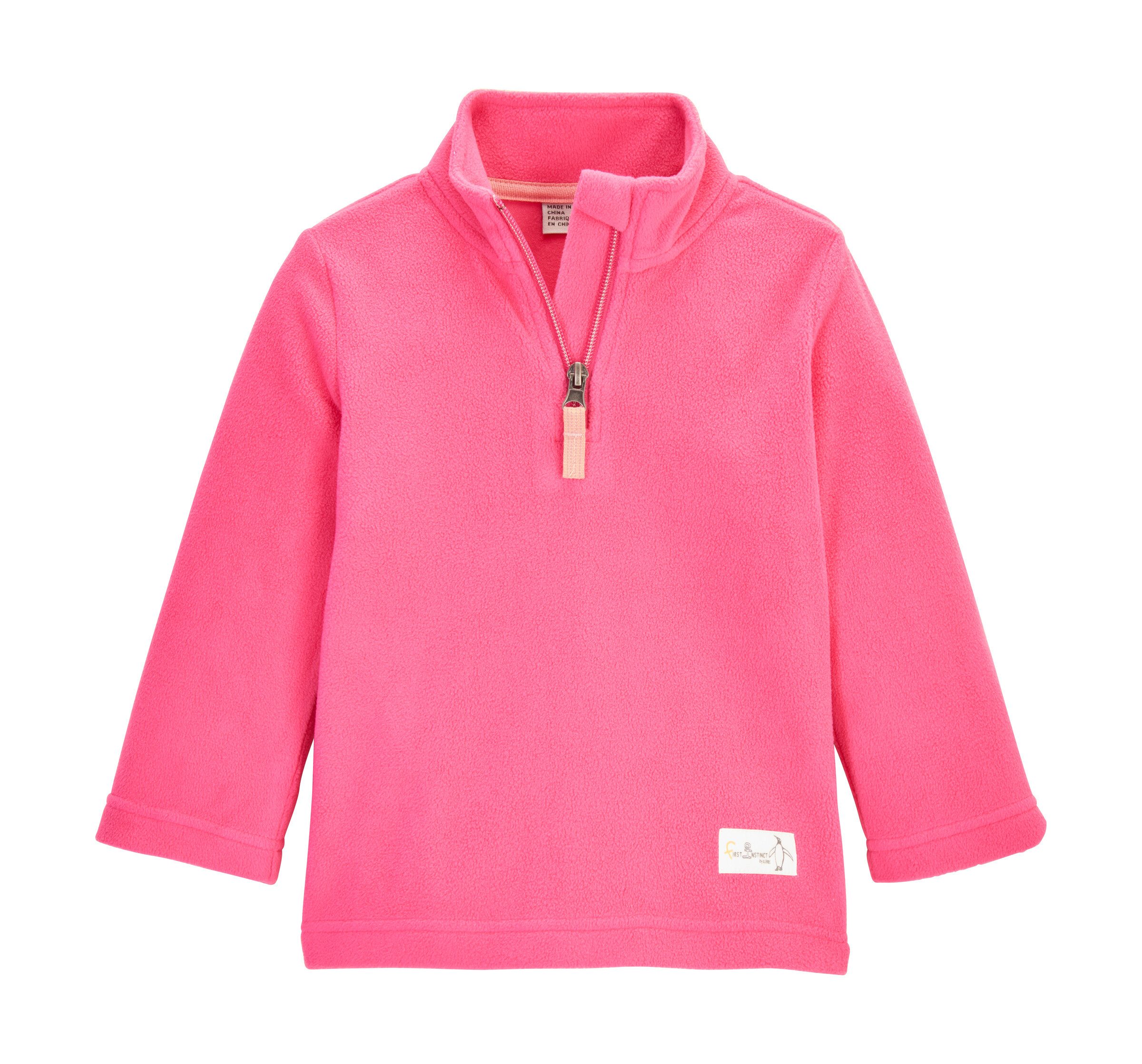 first instinct by killtec Fleecetrui FISW 30 MNS FLC SHRT kinderen sweatshirts maat 110/116 roze