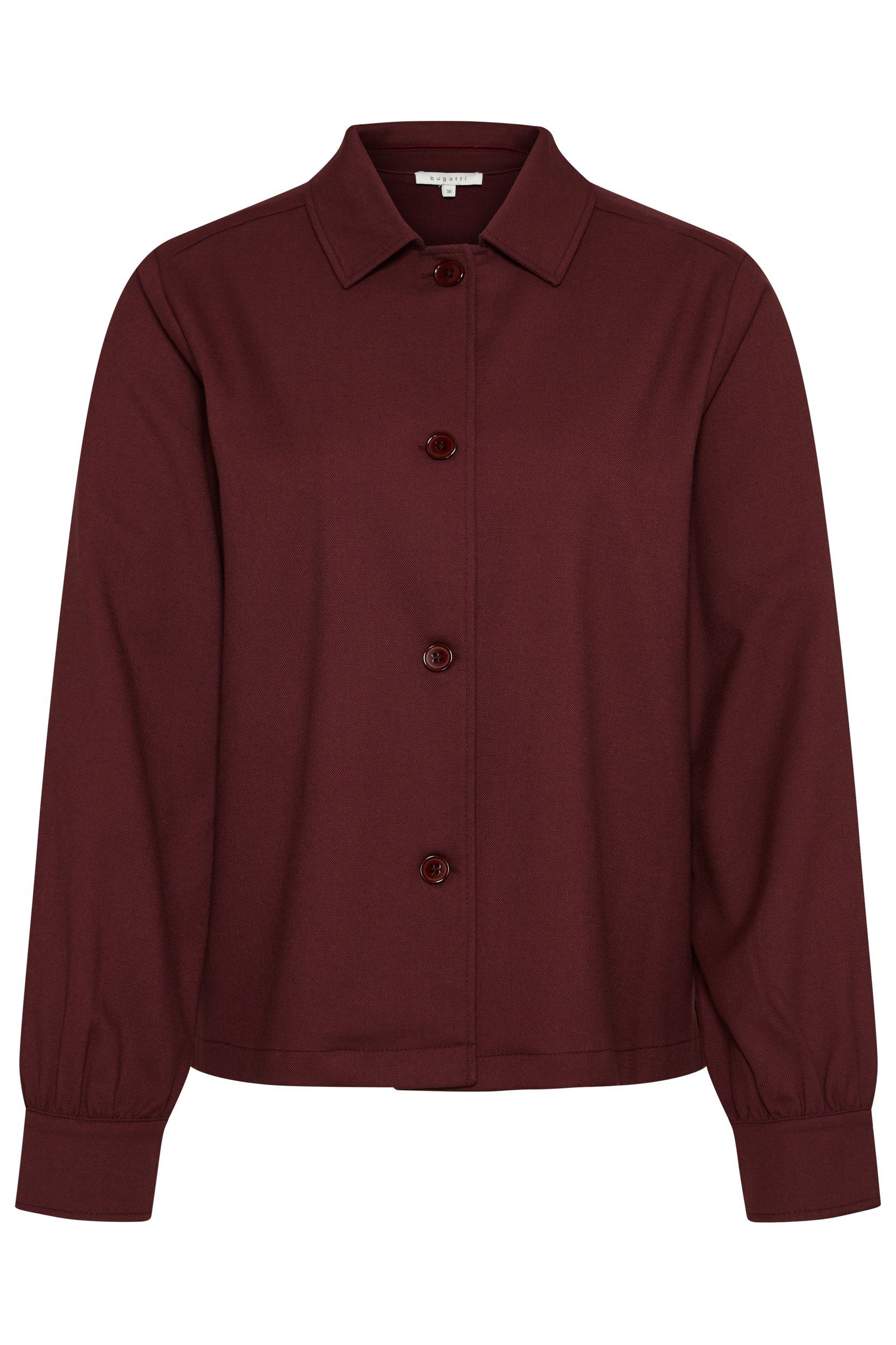 Bugatti Blouse met lange mouwen met 1-knoopsmanchet